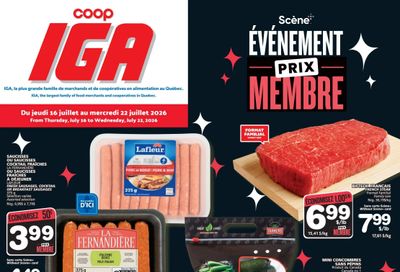 Coop IGA (QC) Flyer July 16 to 22
