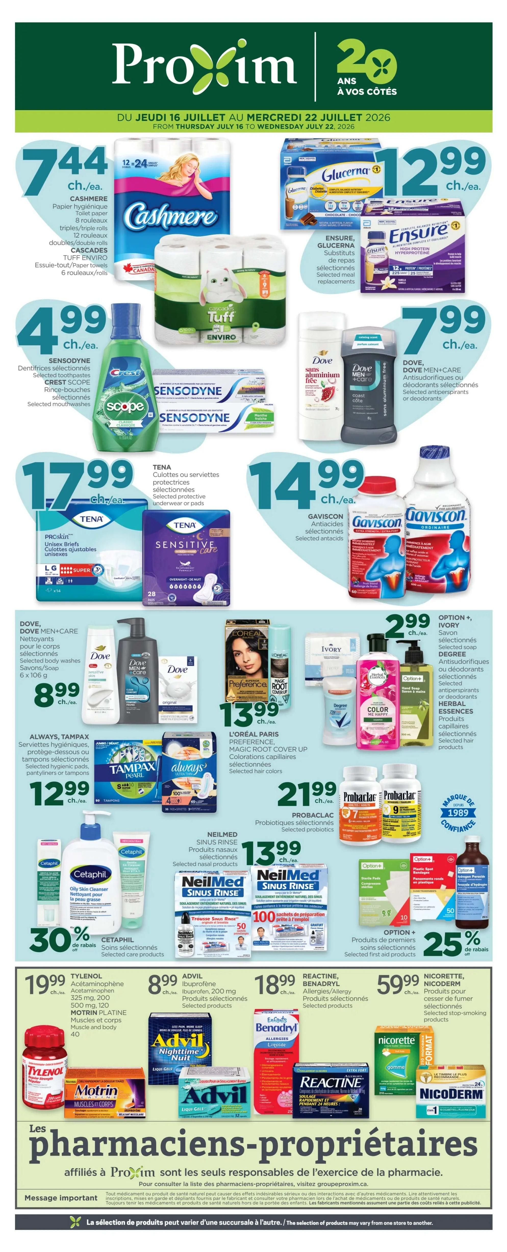 Proxim Flyer July 16 to 22