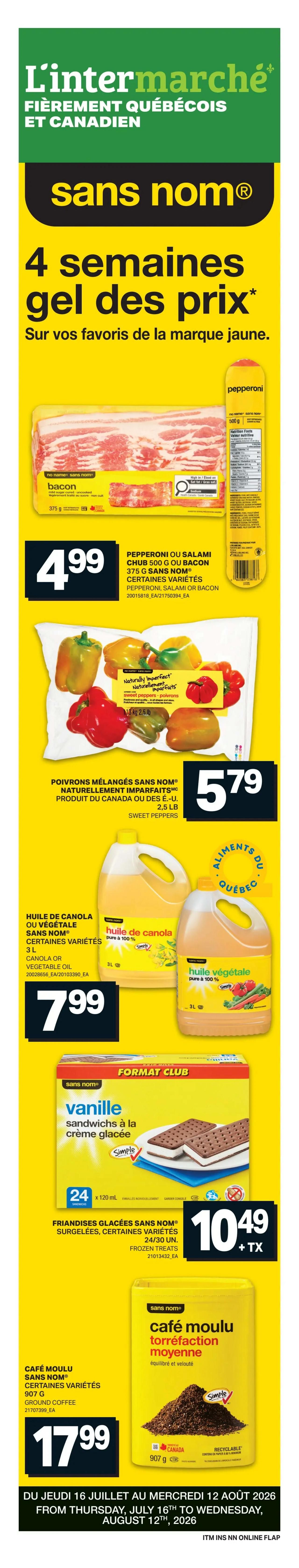 L'inter Marche Flyer July 16 to 22