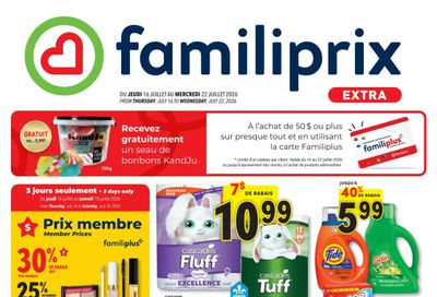 Familiprix Extra Flyer July 16 to 22