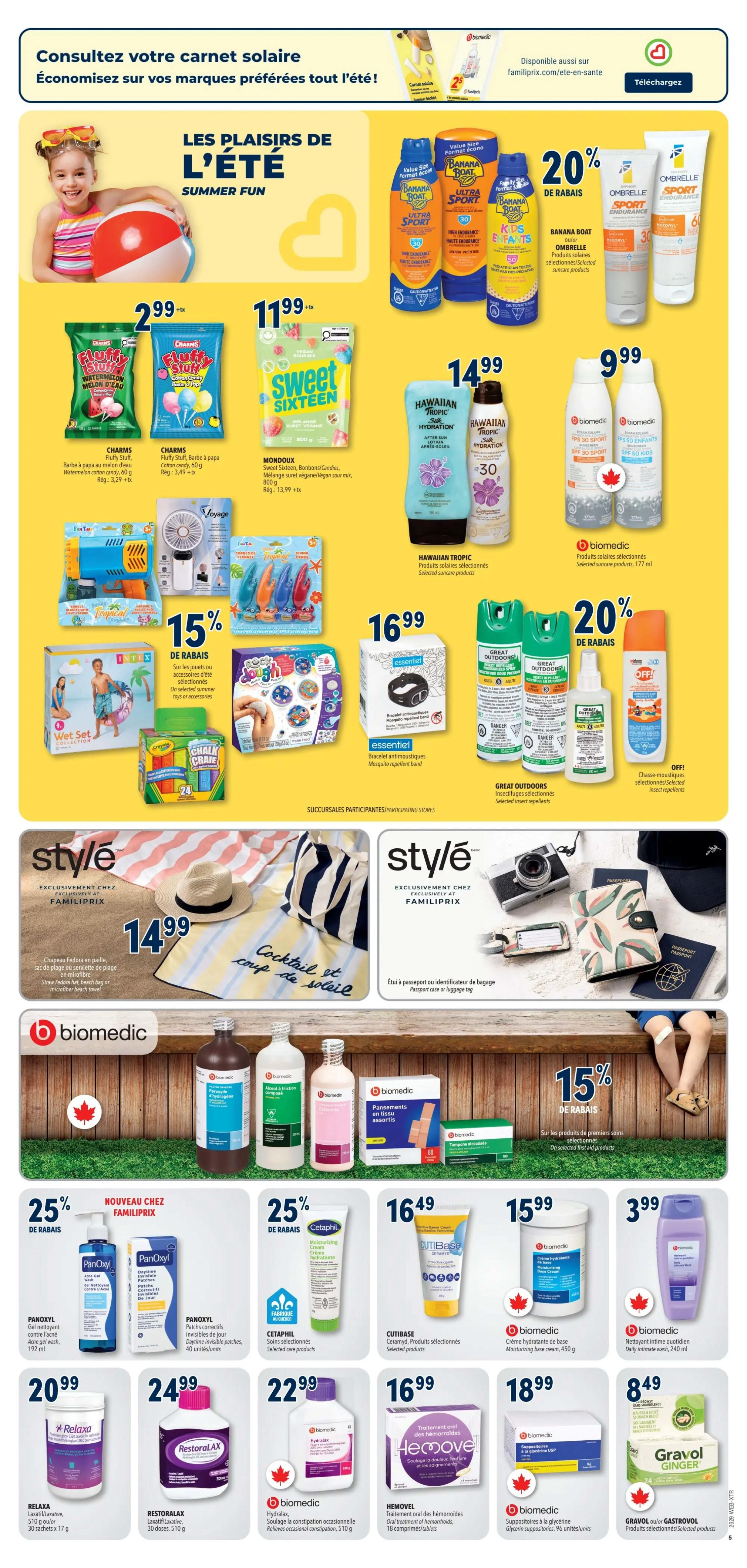Familiprix Flyer July 16 to 22