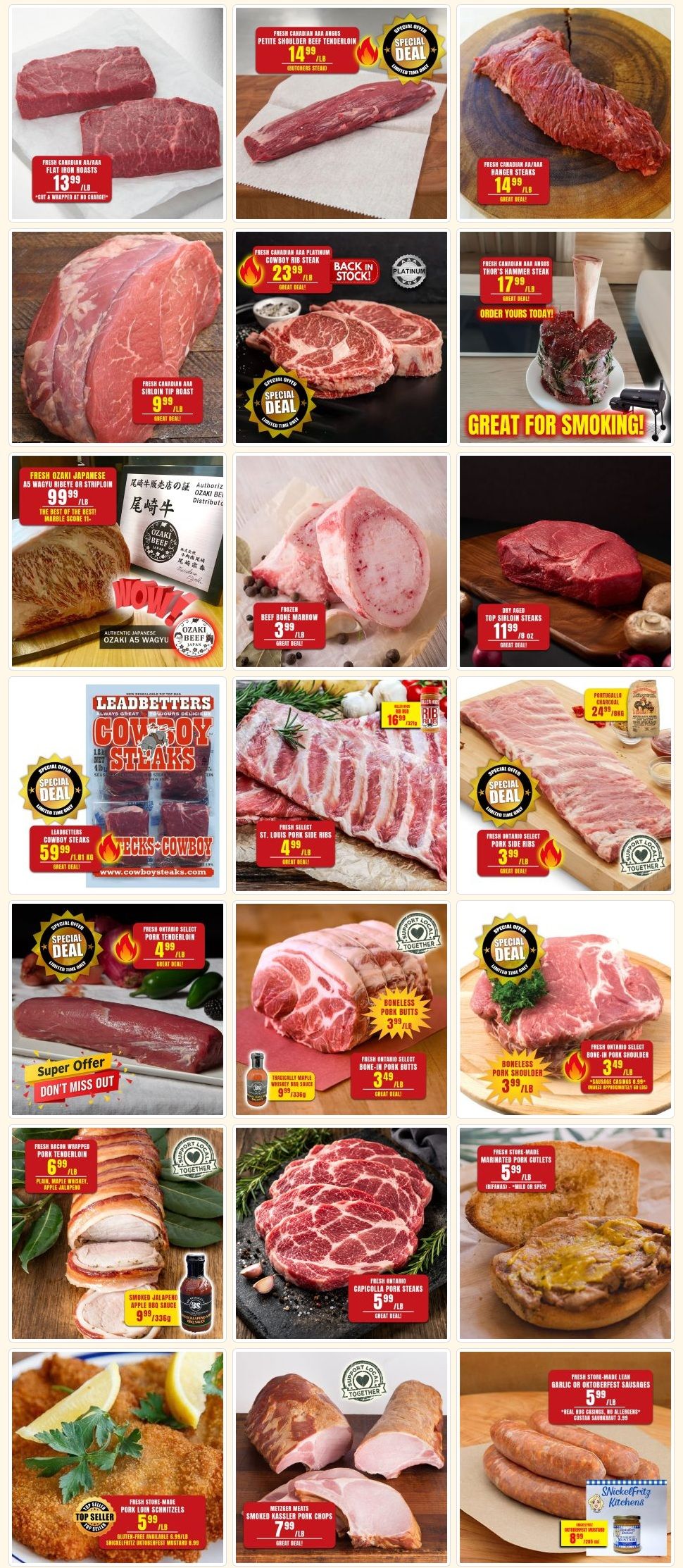 Robert's Quality Fresh Meats Flyer July 13 to 20
