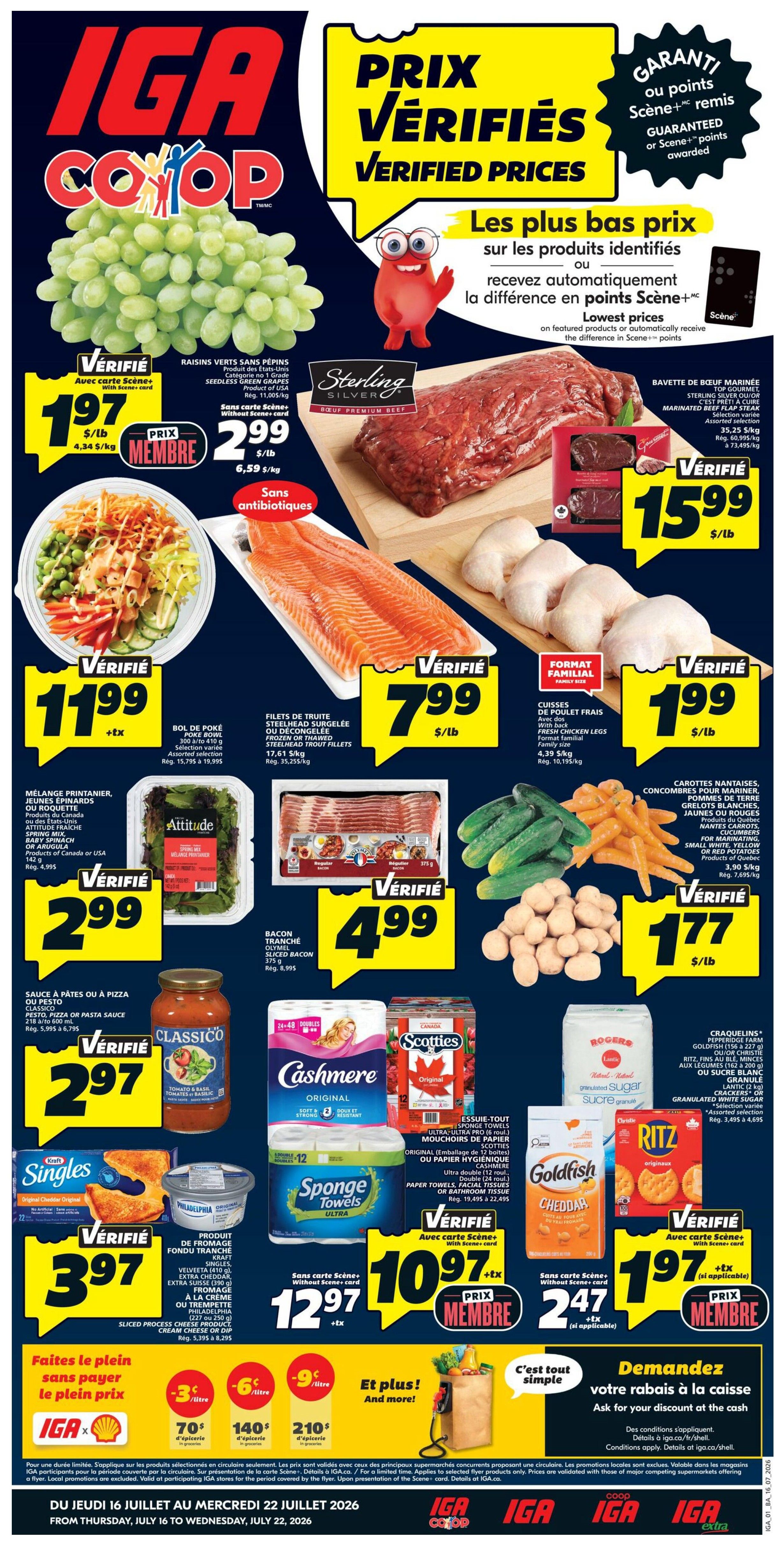 IGA (NB) Flyer July 16 to 22