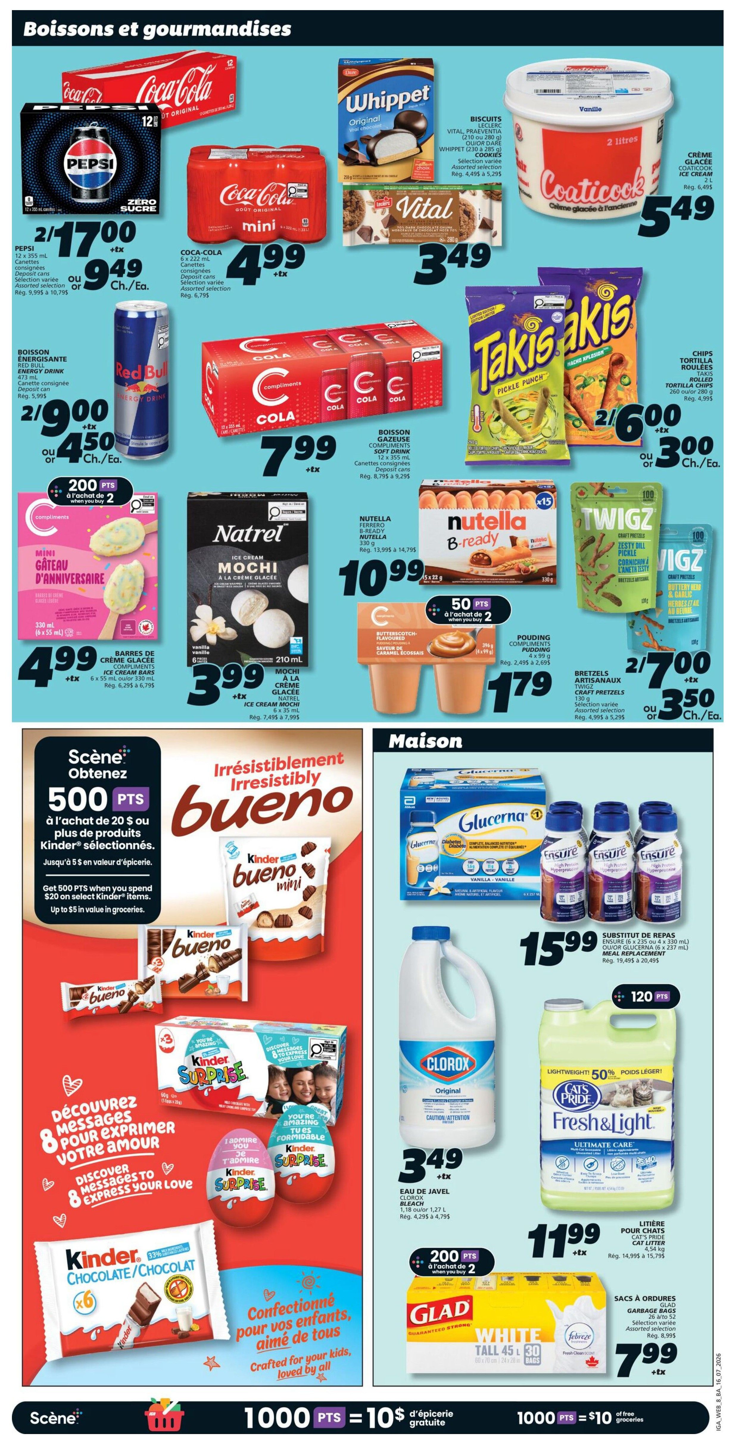 IGA (NB) Flyer July 16 to 22