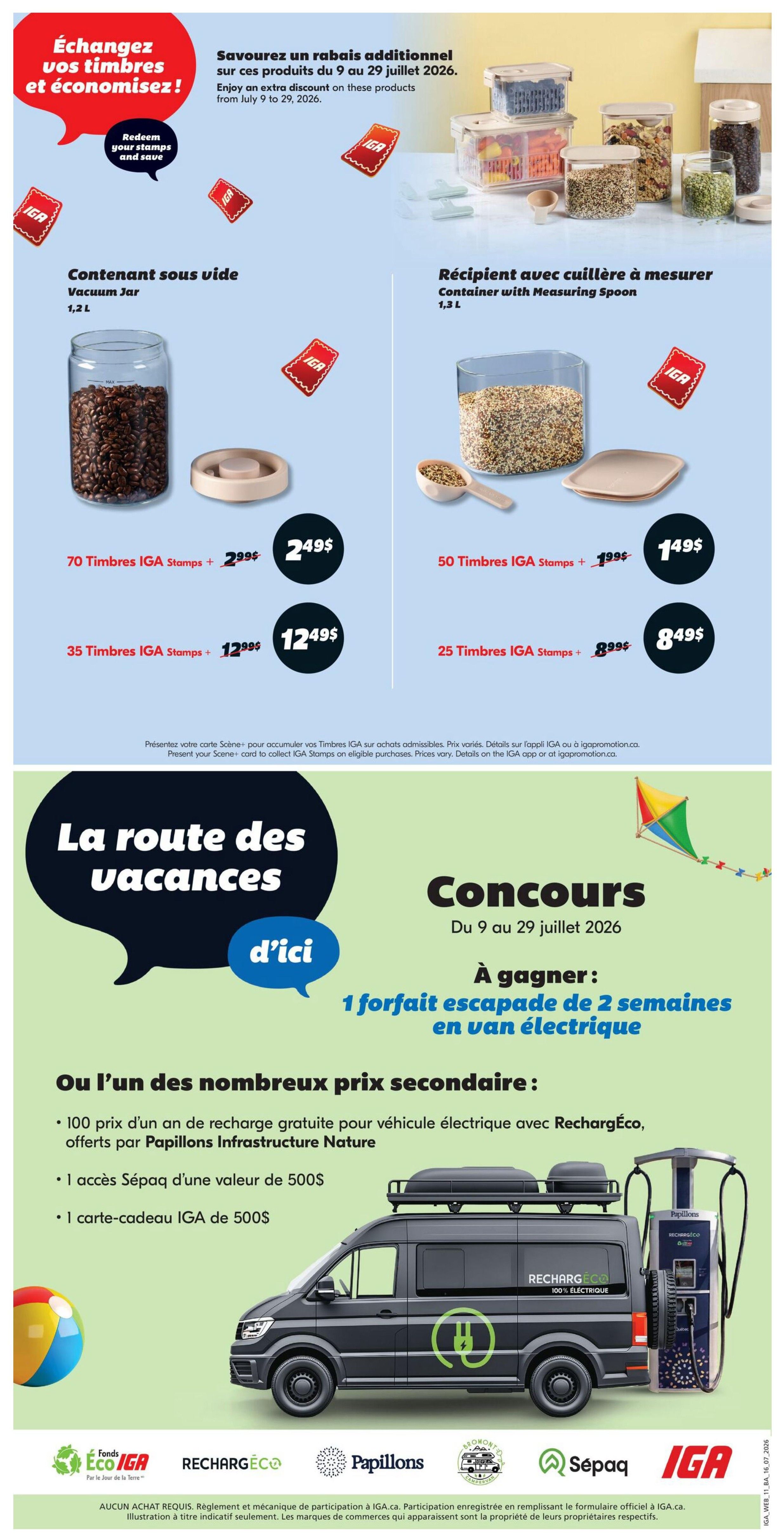 IGA (NB) Flyer July 16 to 22