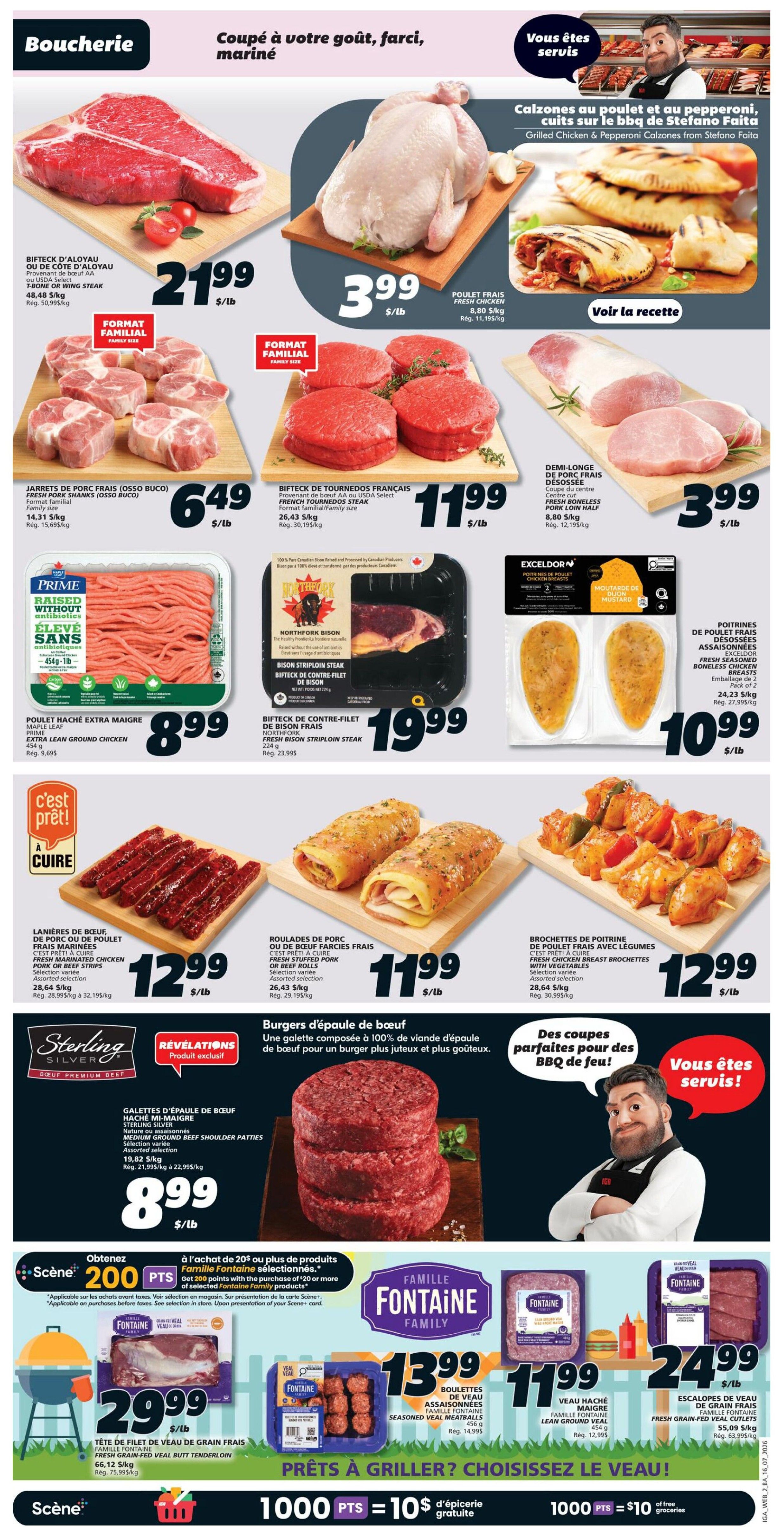 IGA (NB) Flyer July 16 to 22