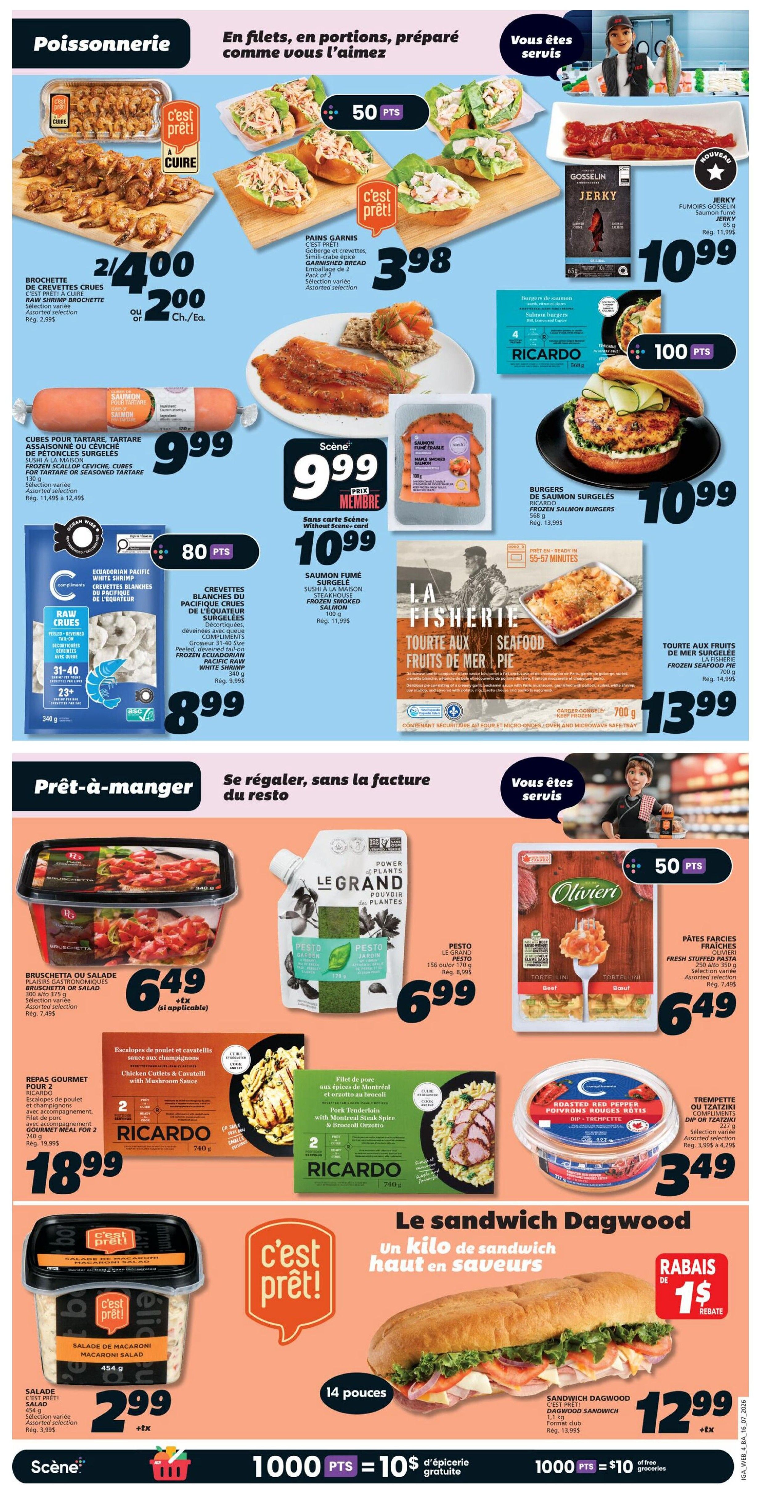 IGA (NB) Flyer July 16 to 22
