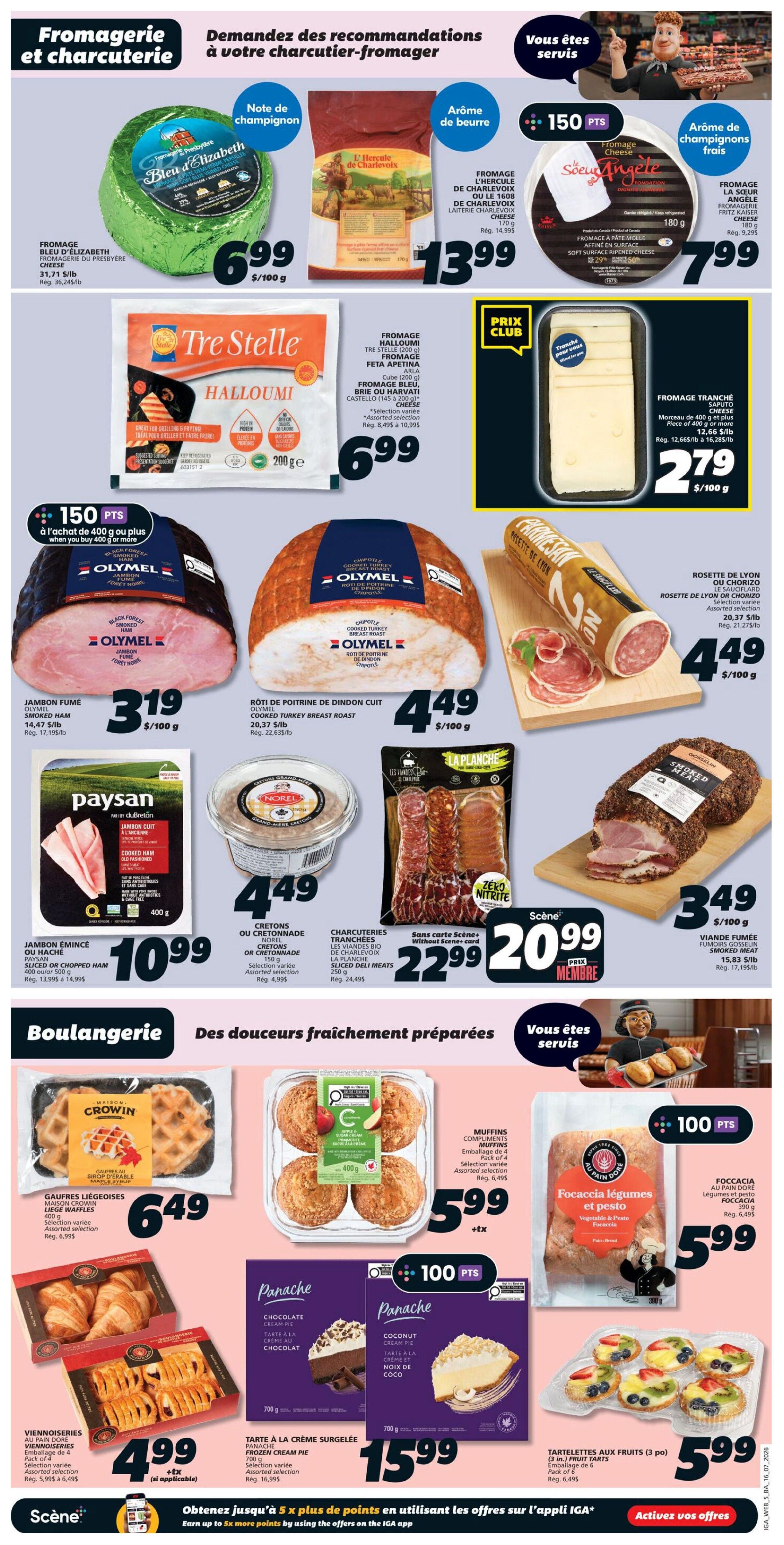IGA (NB) Flyer July 16 to 22