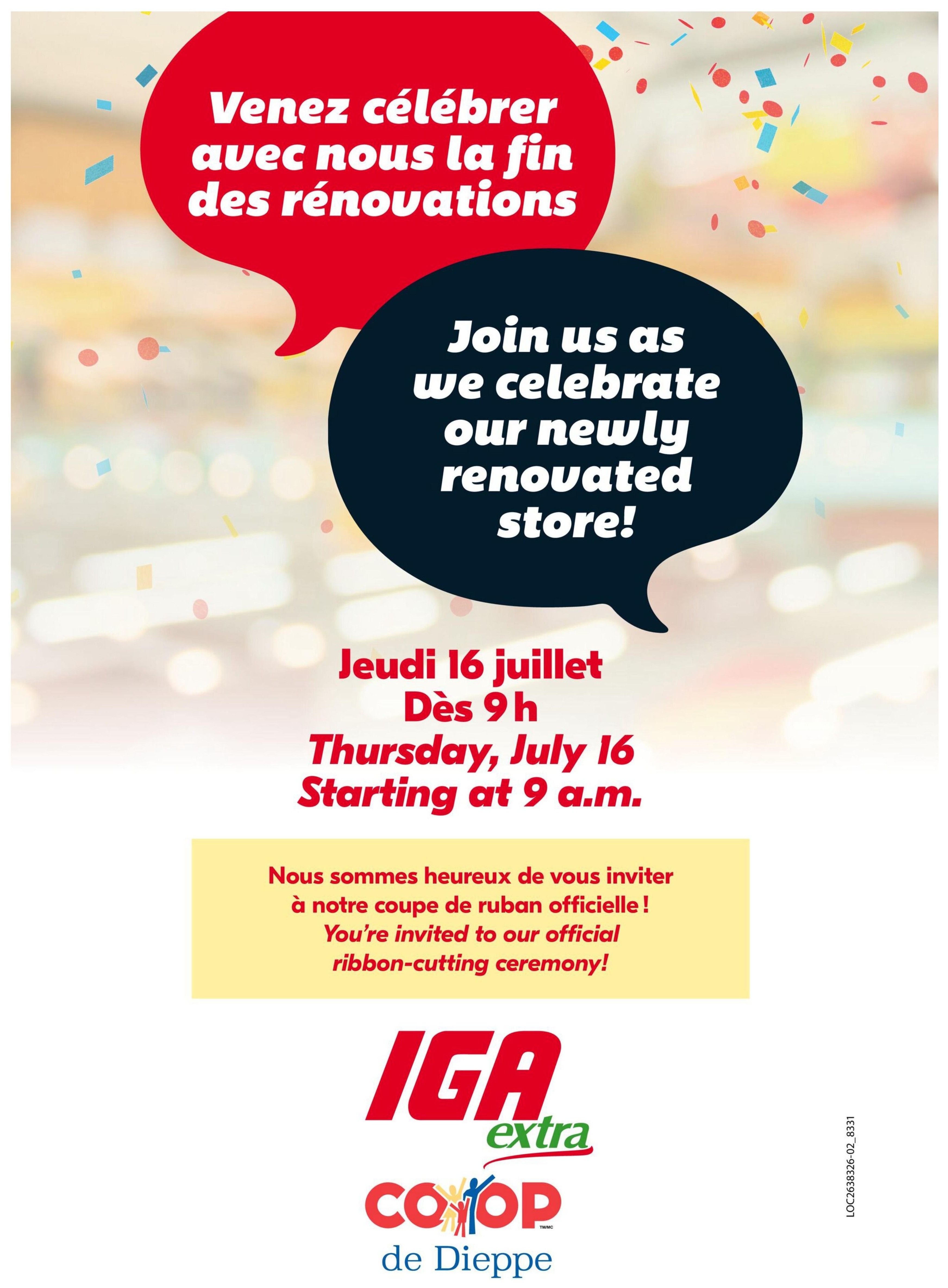 IGA (NB) Flyer July 16 to 22