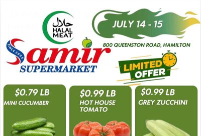 Samir Supermarket (Hamilton) Flyer July 14 and 15