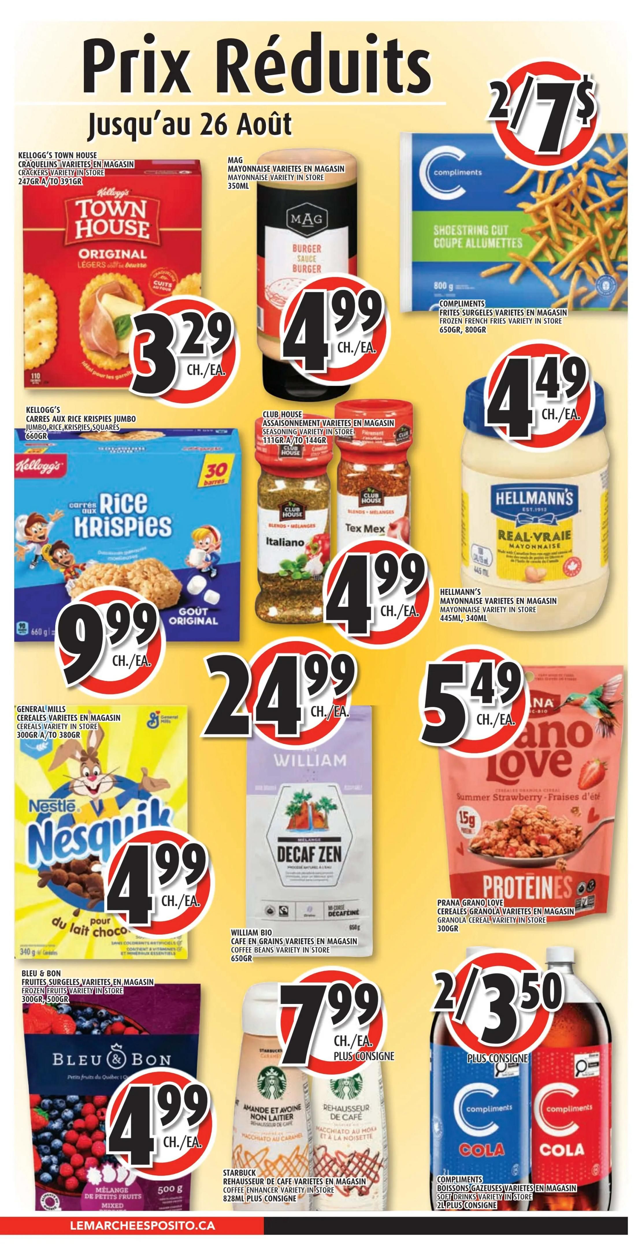 Esposito Flyer July 16 to 22
