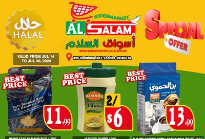 Al-Salam Supermarket Flyer July 14 to 20