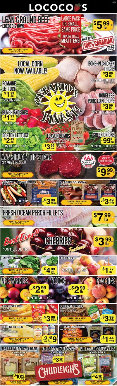 Lococo's Flyer July 15 to 19