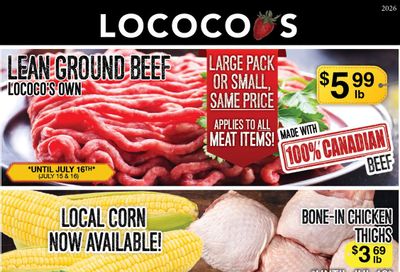 Lococo's Flyer July 15 to 19