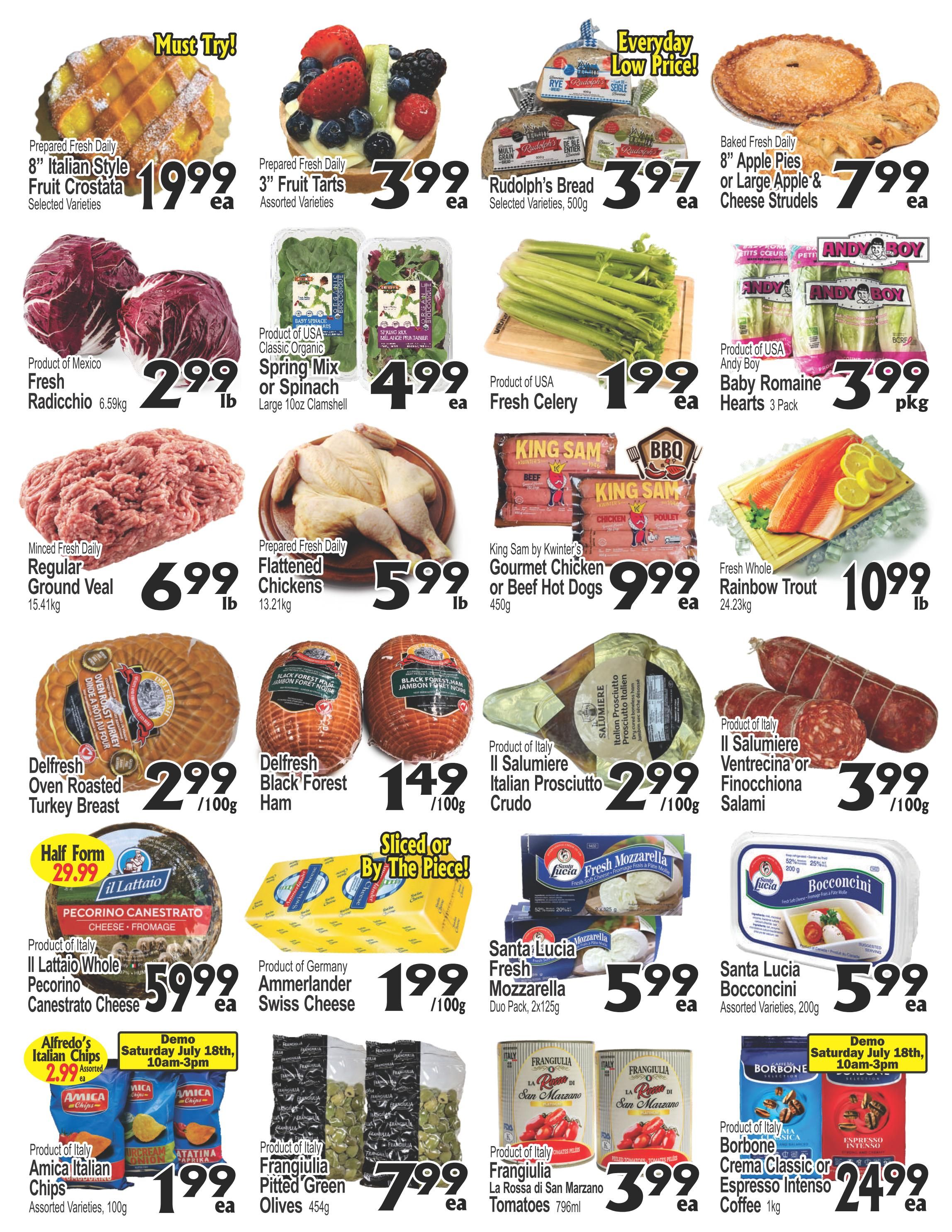 Cataldi Fresh Market Flyer July 15 to 21