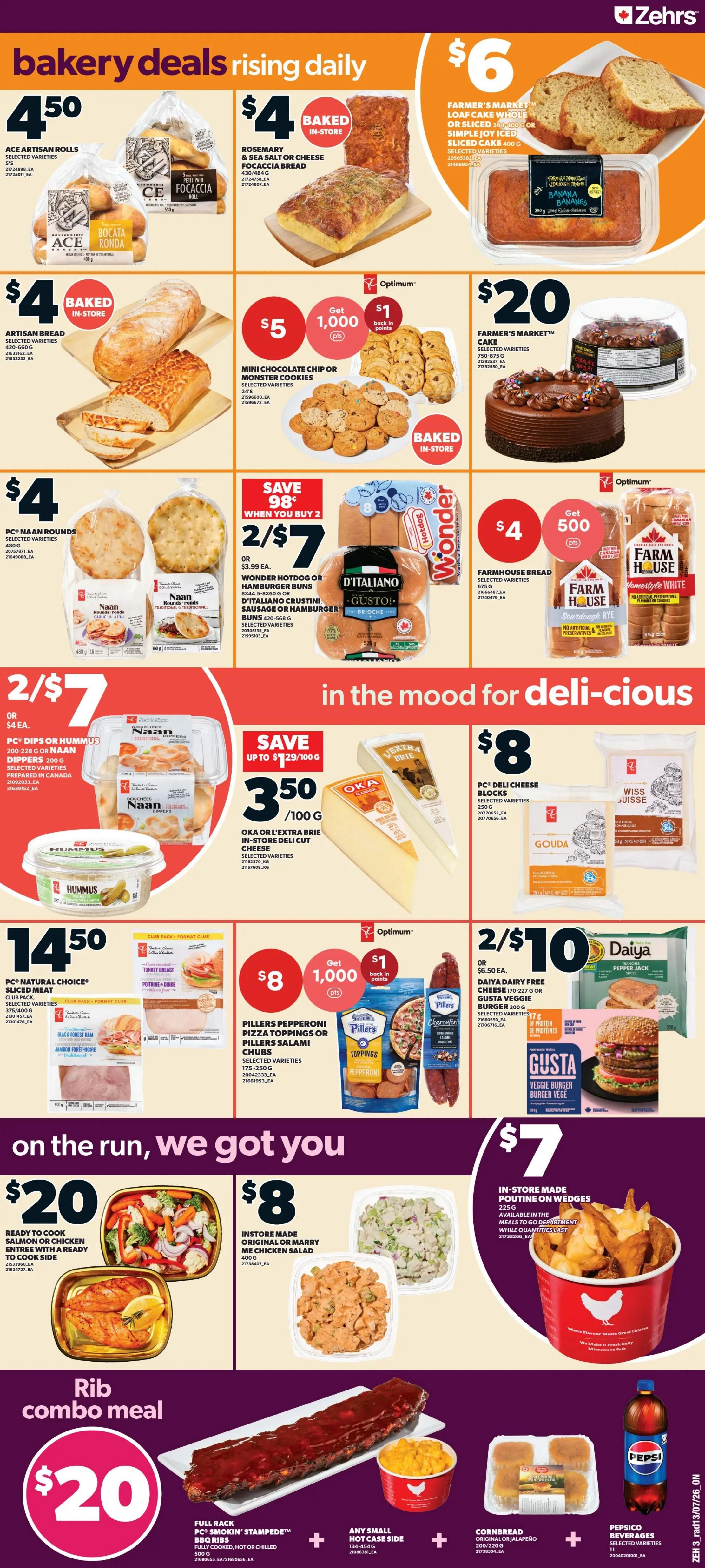 Zehrs Flyer July 16 to 22