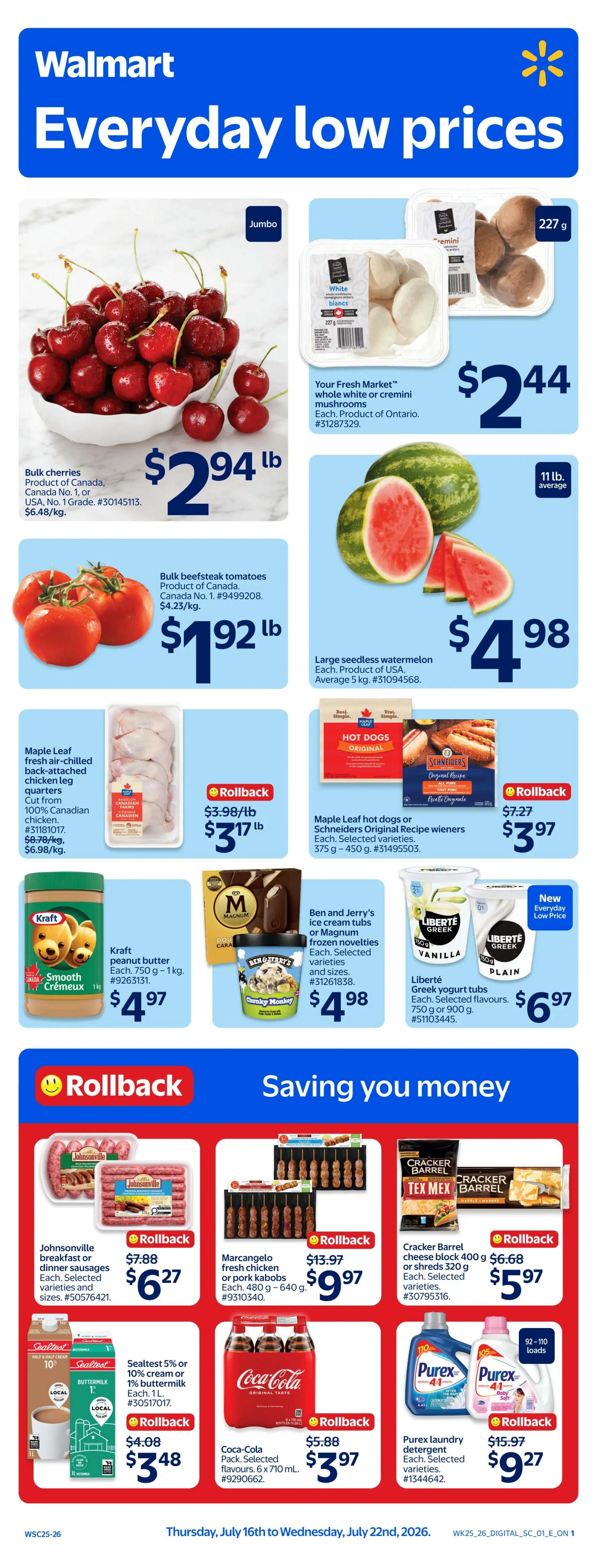 Walmart (ON) Flyer July 16 to 22