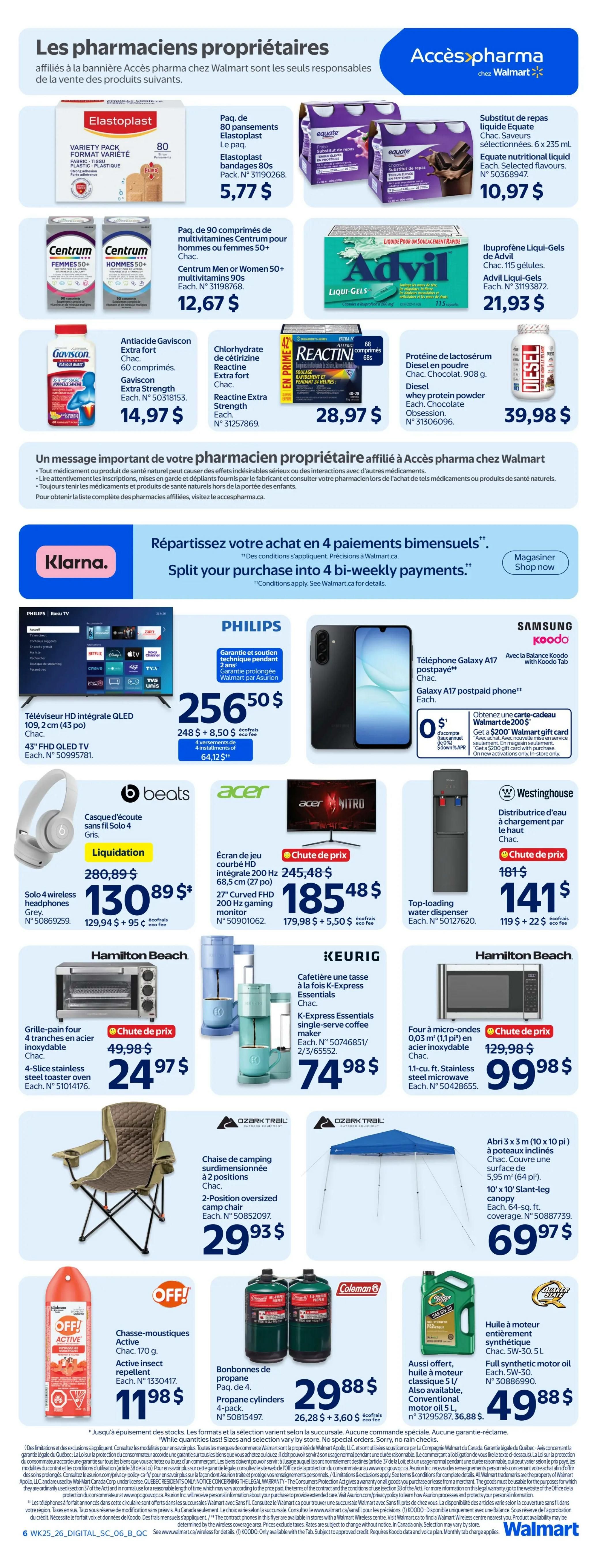 Walmart (QC) Flyer July 16 to 22