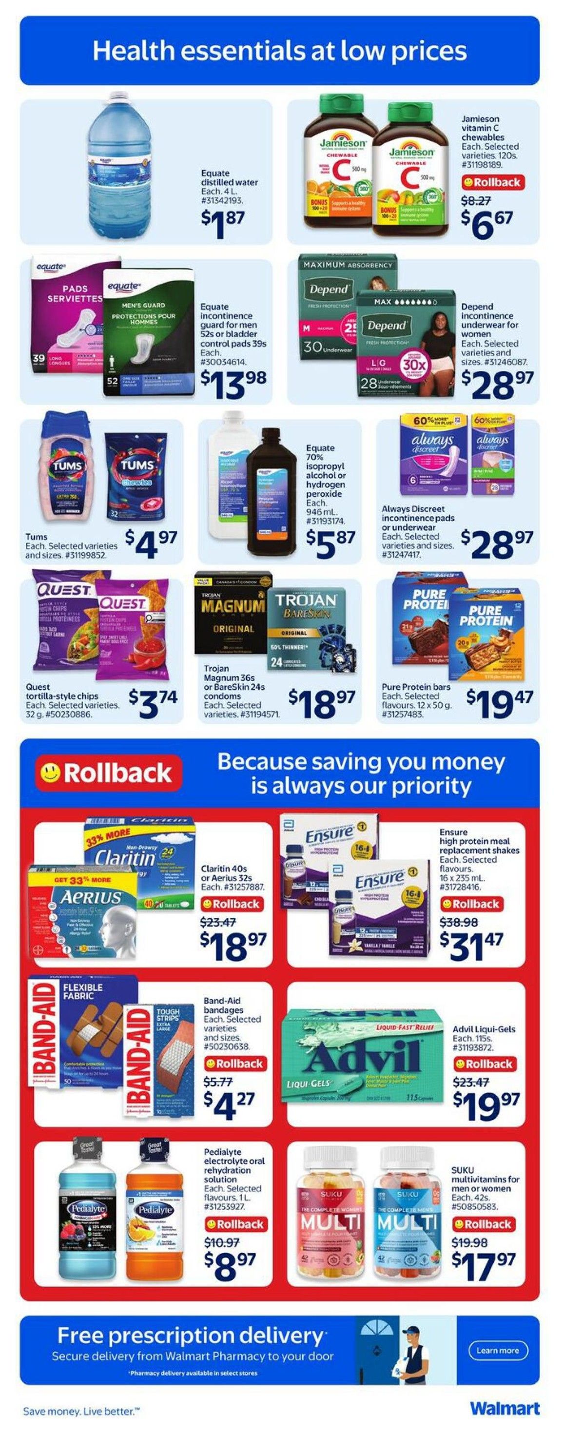 Walmart (West) Flyer July 16 to 22