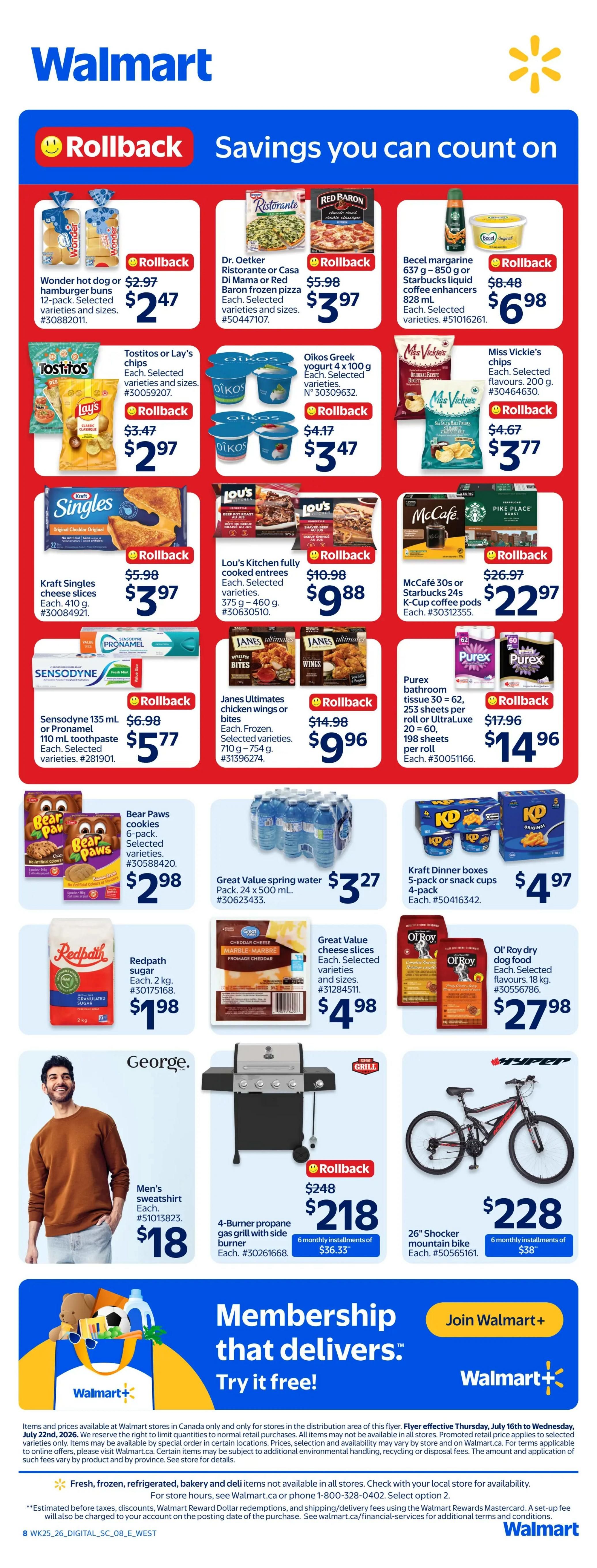 Walmart (West) Flyer July 16 to 22