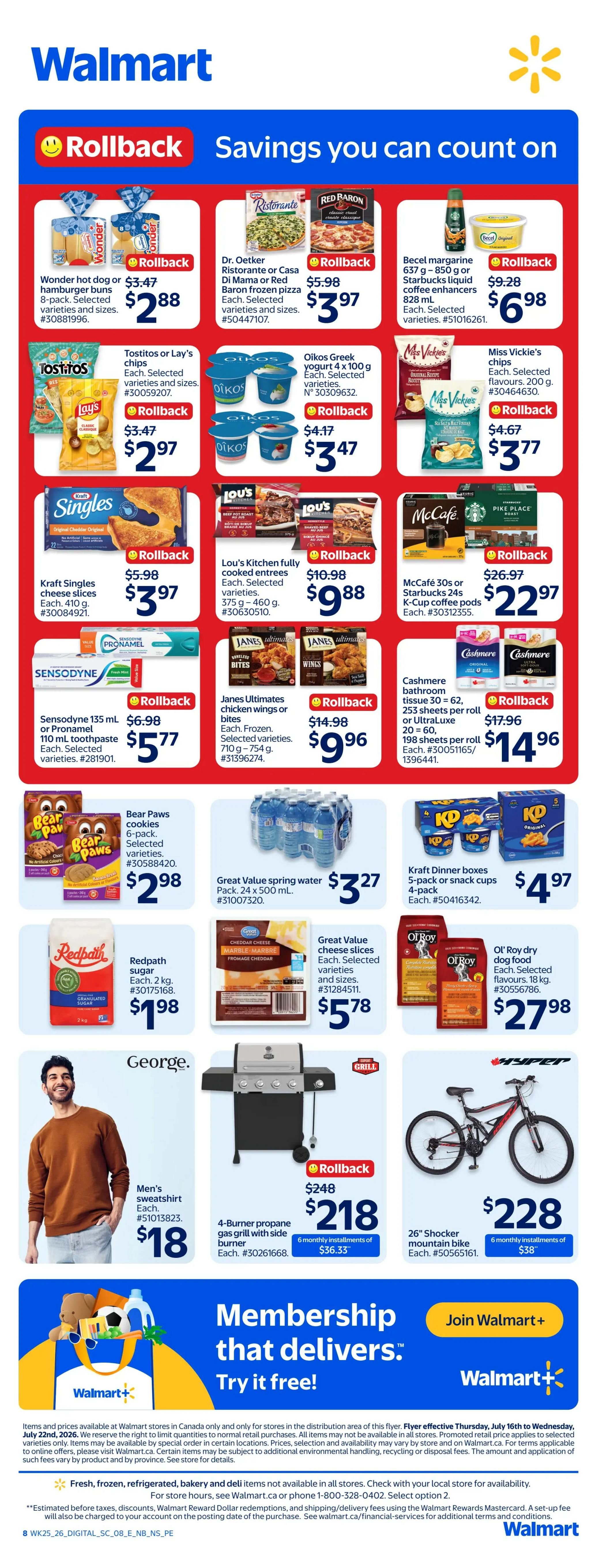 Walmart (Atlantic) Flyer July 16 to 22