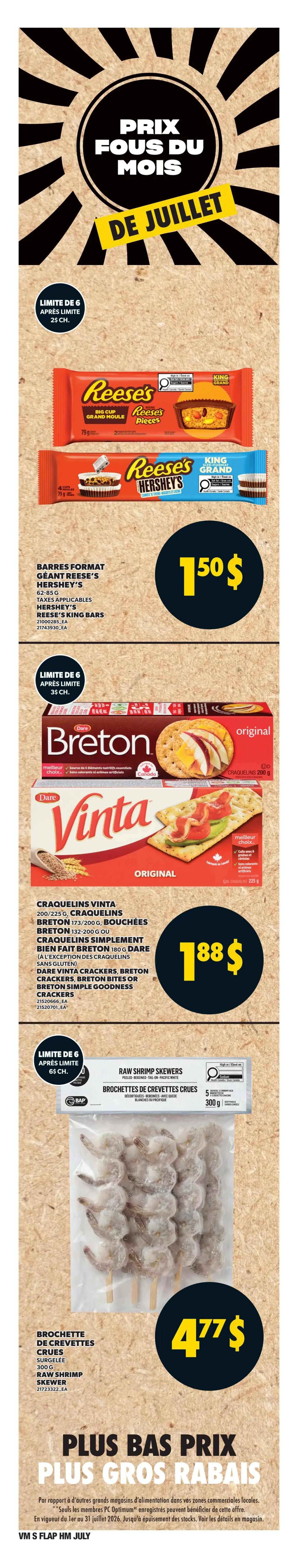 Valu-mart Flyer July 16 to 22