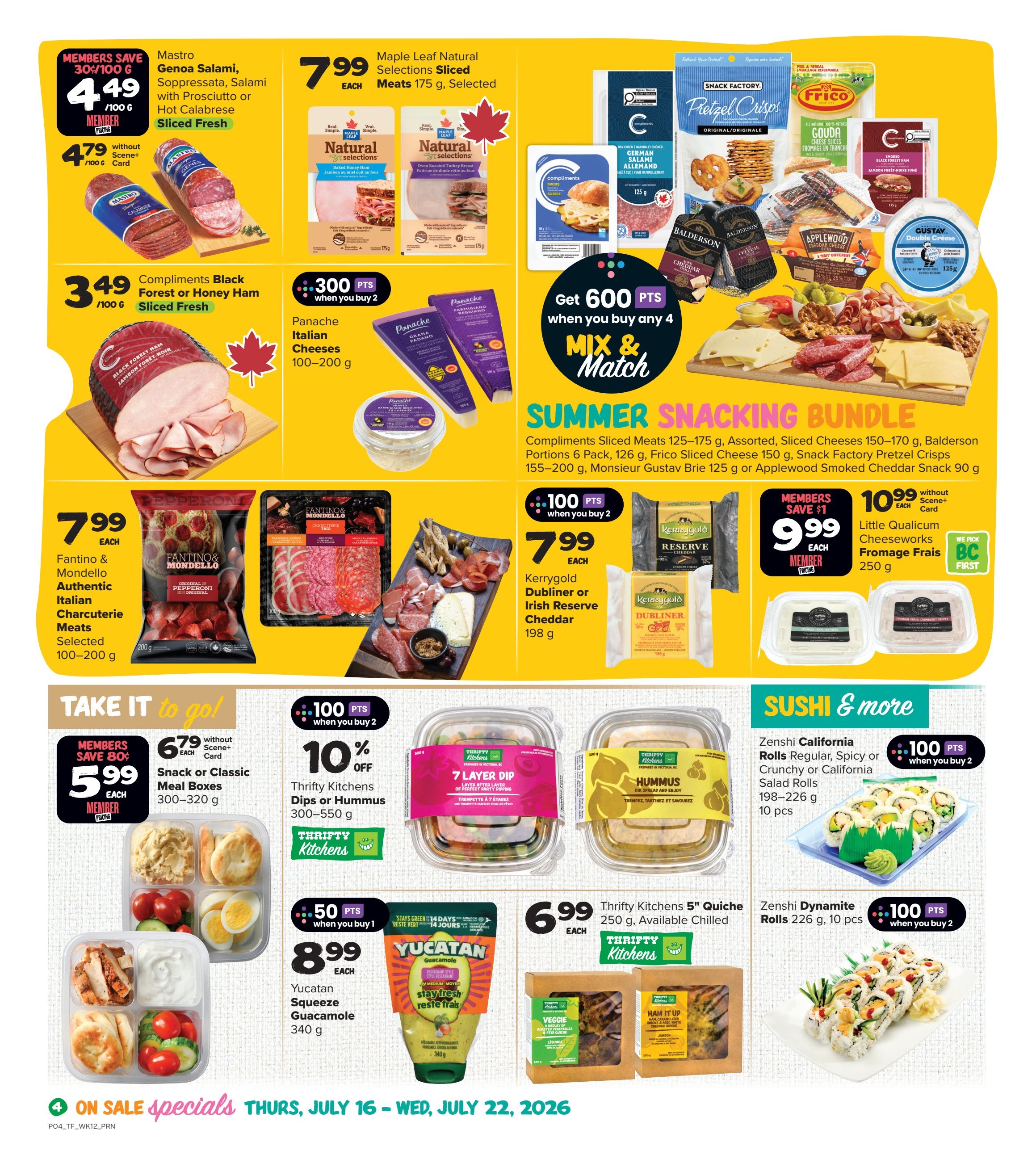 Thrifty Foods Flyer July 16 to 22