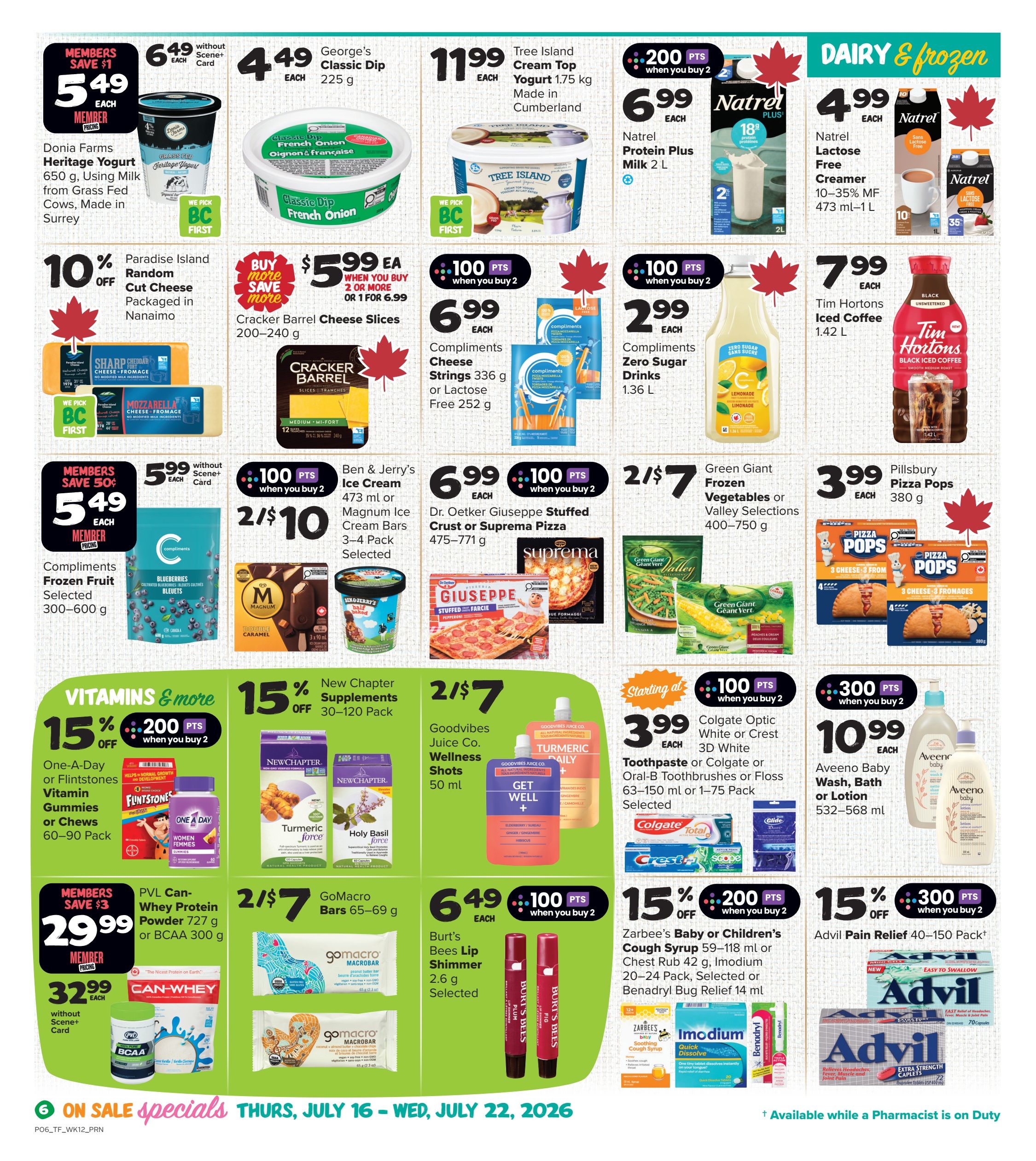 Thrifty Foods Flyer July 16 to 22