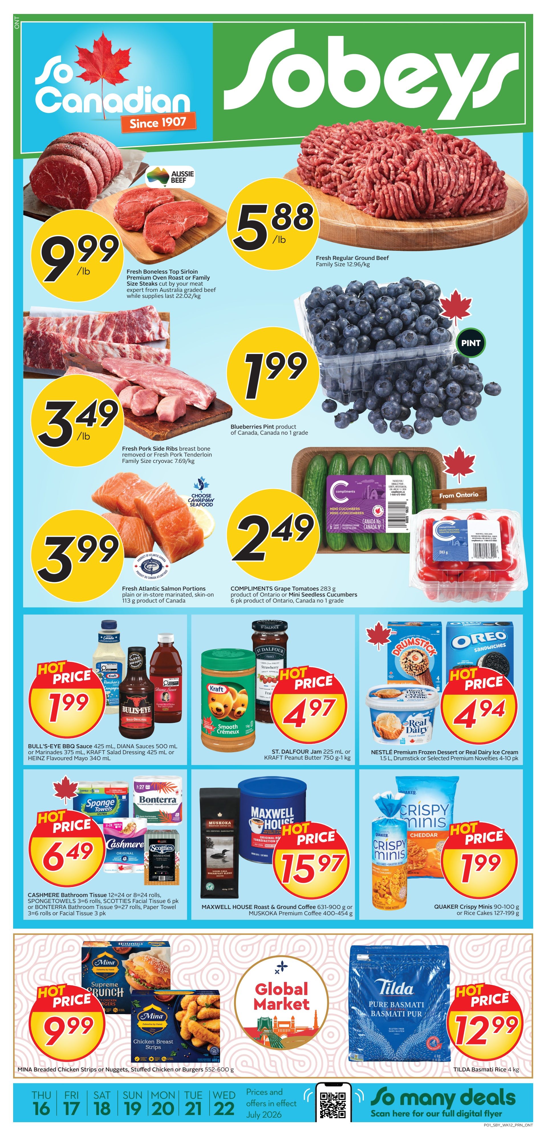 Sobeys (ON) Flyer July 16 to 22