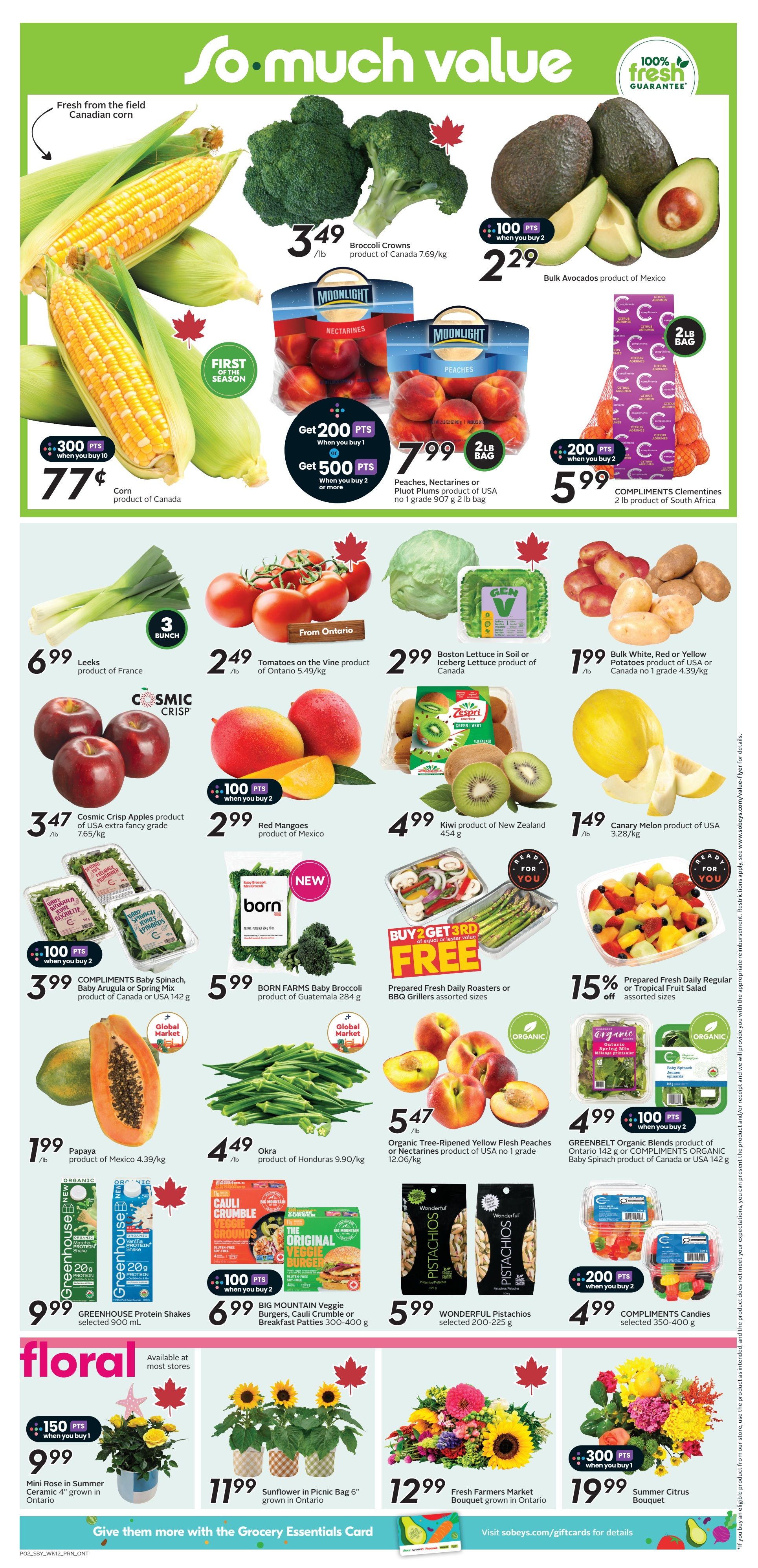 Sobeys (ON) Flyer July 16 to 22