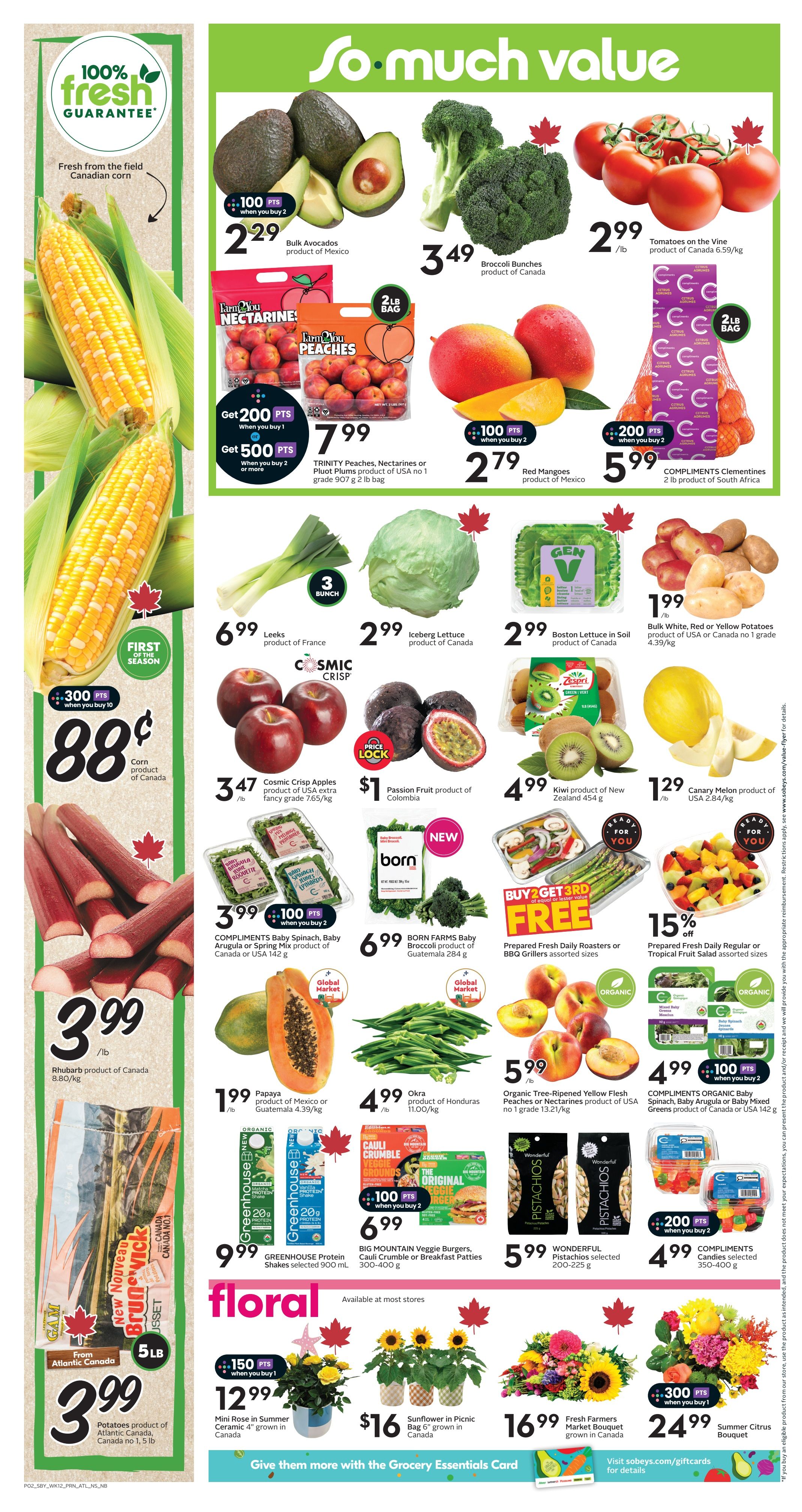 Sobeys (Atlantic) Flyer July 16 to 22