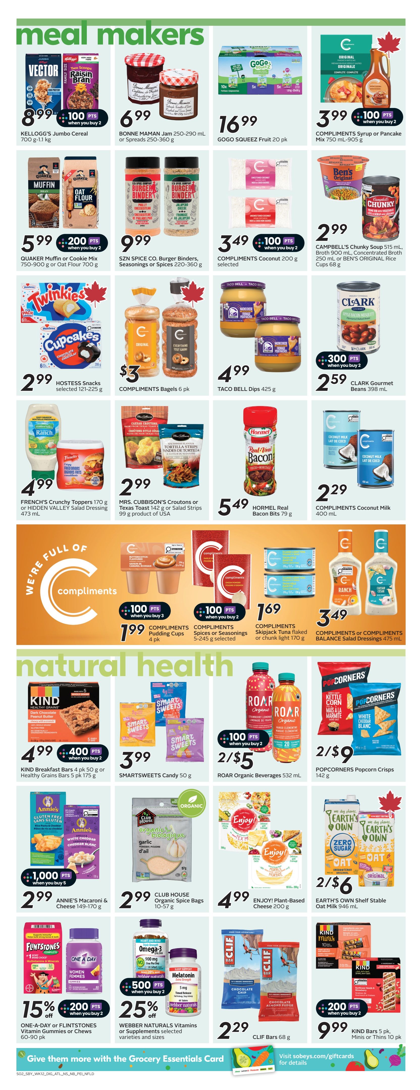 Sobeys (Atlantic) Flyer July 16 to 22