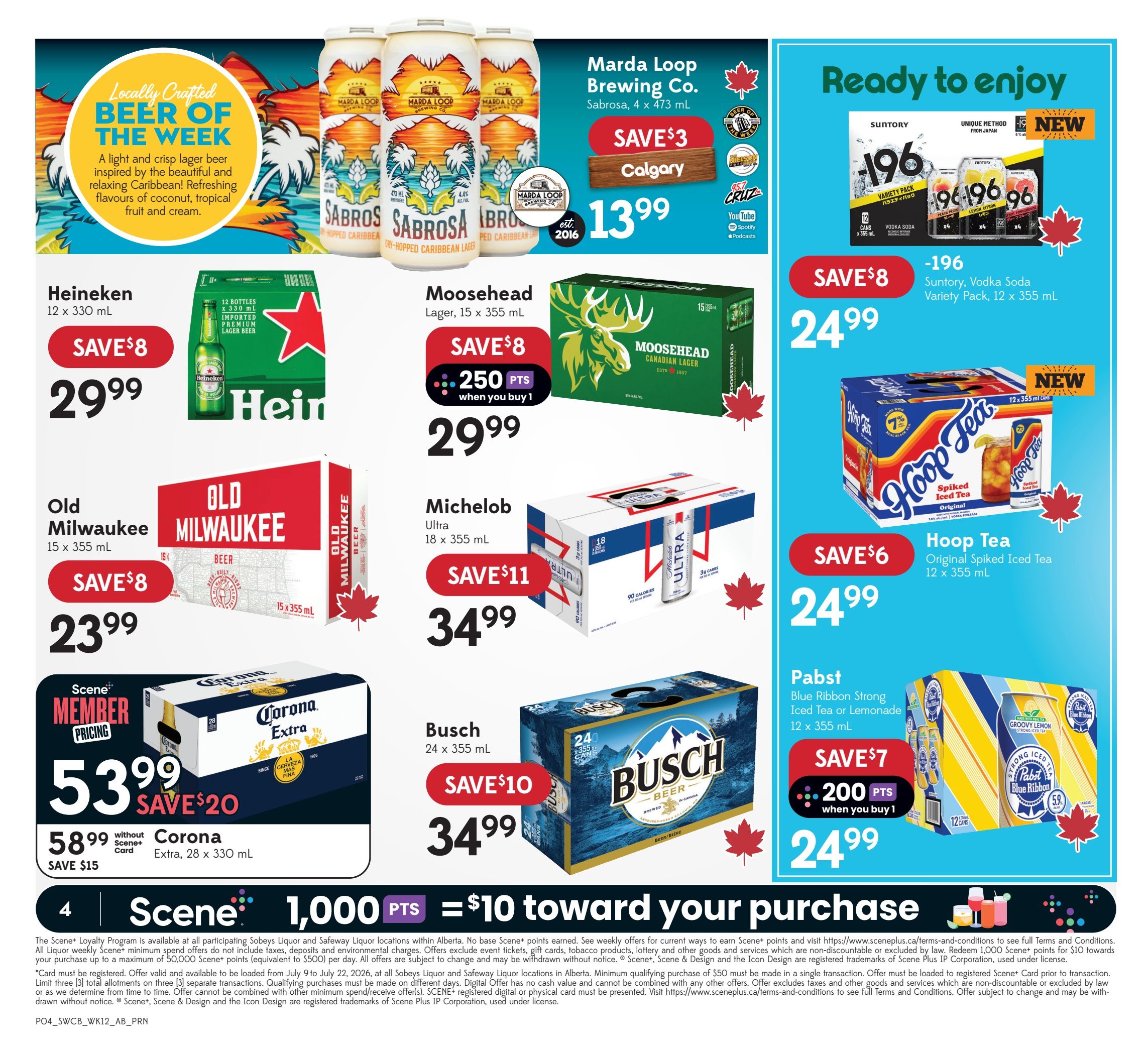 Sobeys/Safeway (AB) SWCB Flyer July 16 to 22