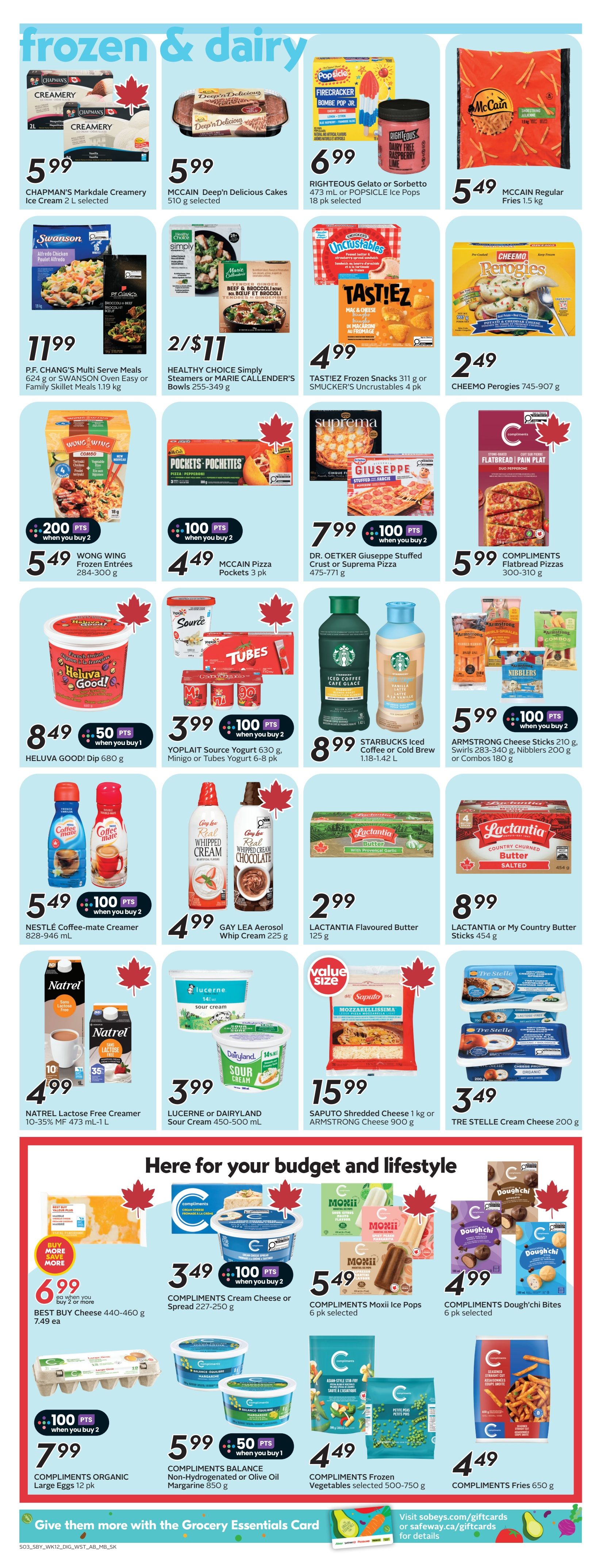 Sobeys/Safeway (SK & MB) Flyer July 16 to 22