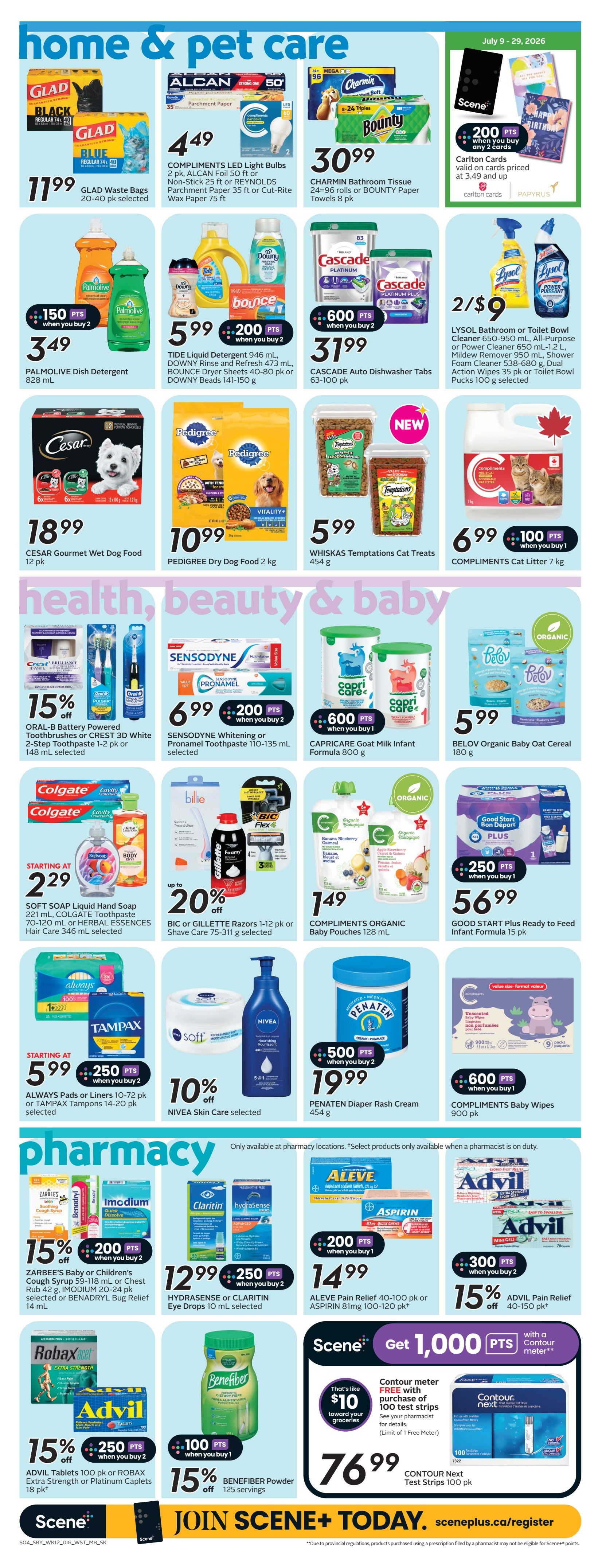 Sobeys/Safeway (SK & MB) Flyer July 16 to 22