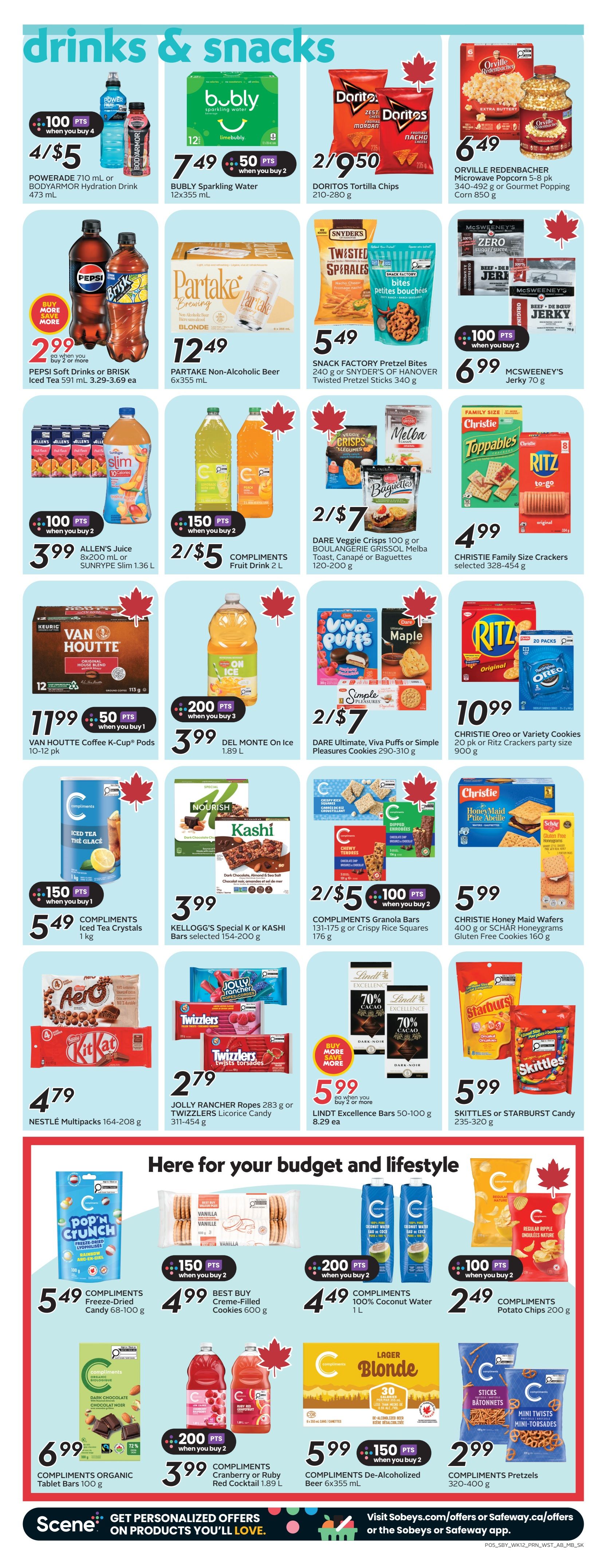 Sobeys/Safeway (SK & MB) Flyer July 16 to 22