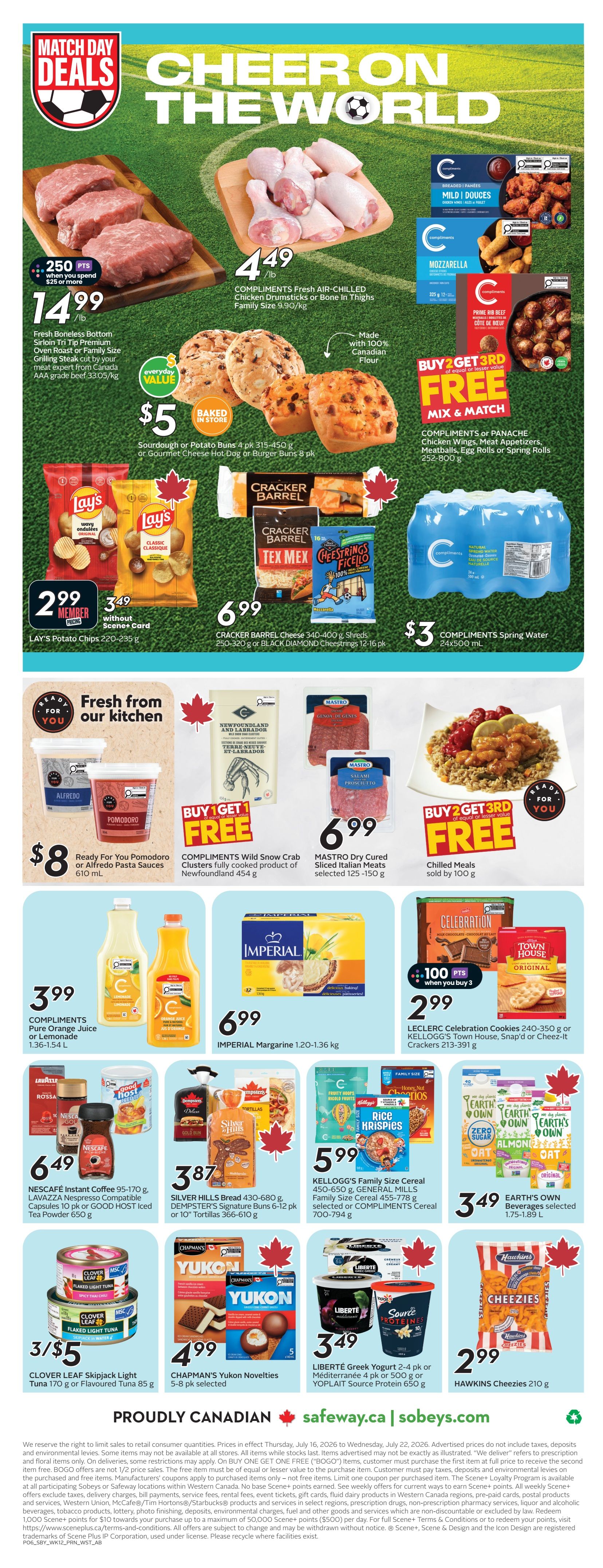 Sobeys/Safeway (AB) Flyer July 16 to 22