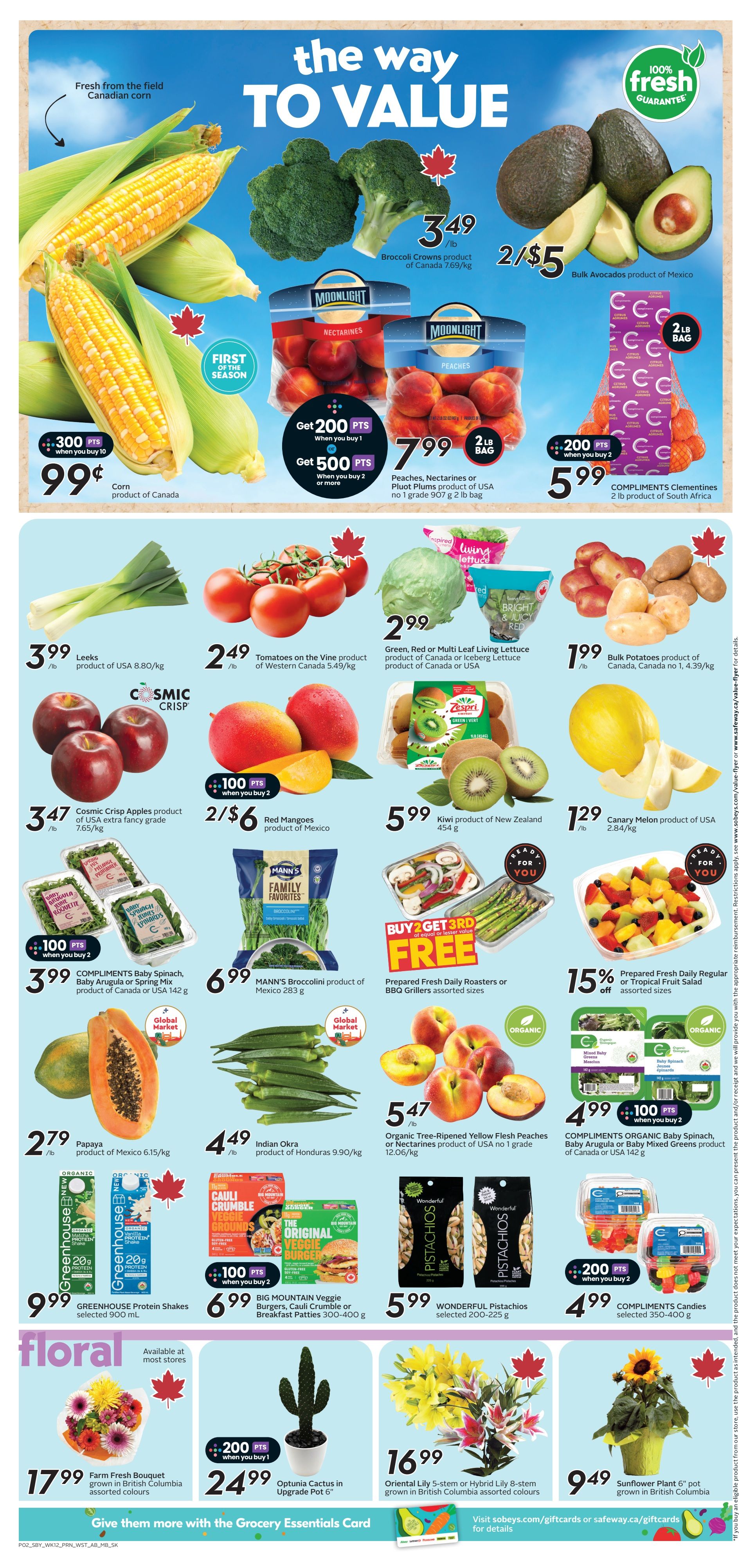 Sobeys/Safeway (AB) Flyer July 16 to 22