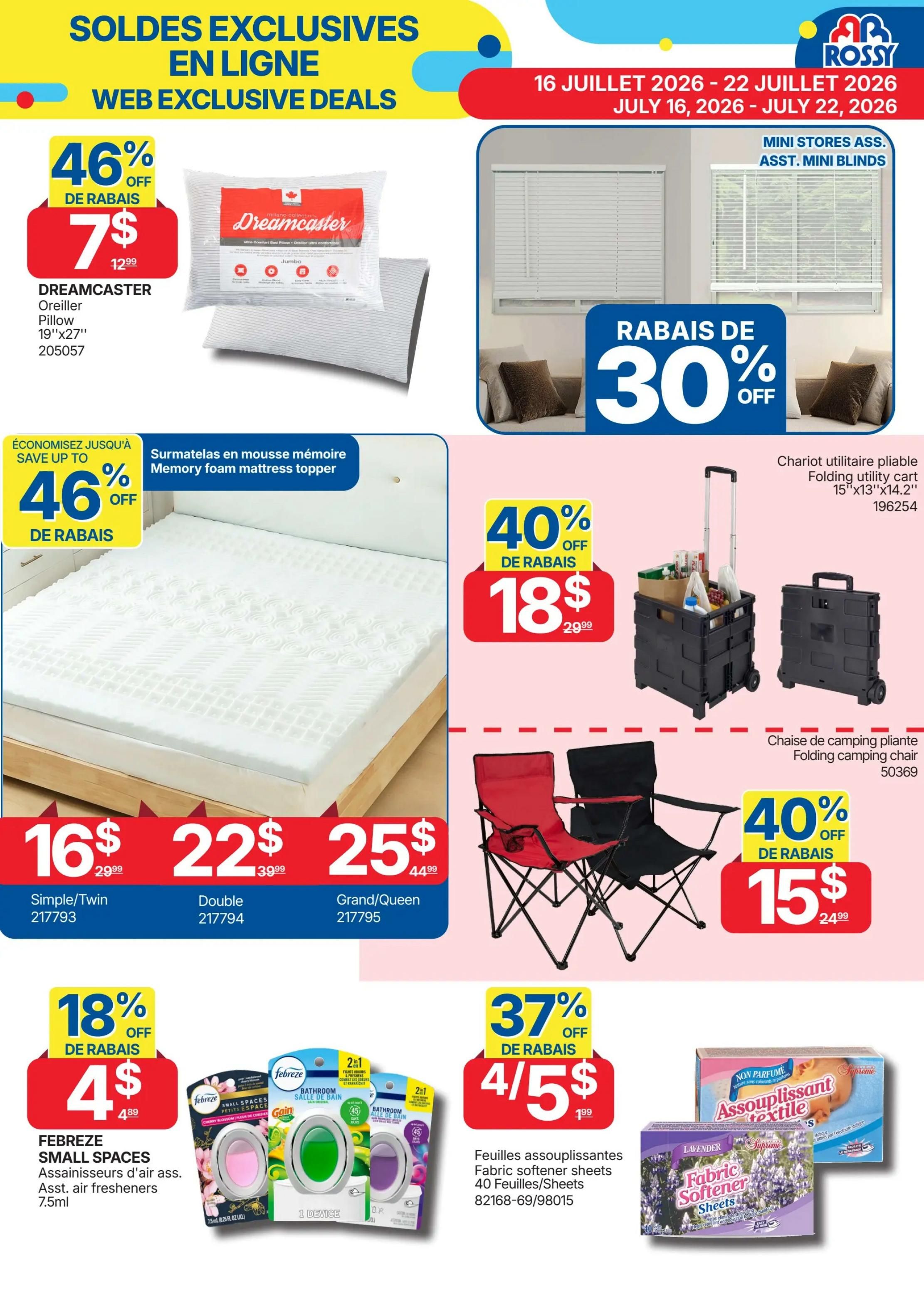 Rossy Flyer July 16 to 22