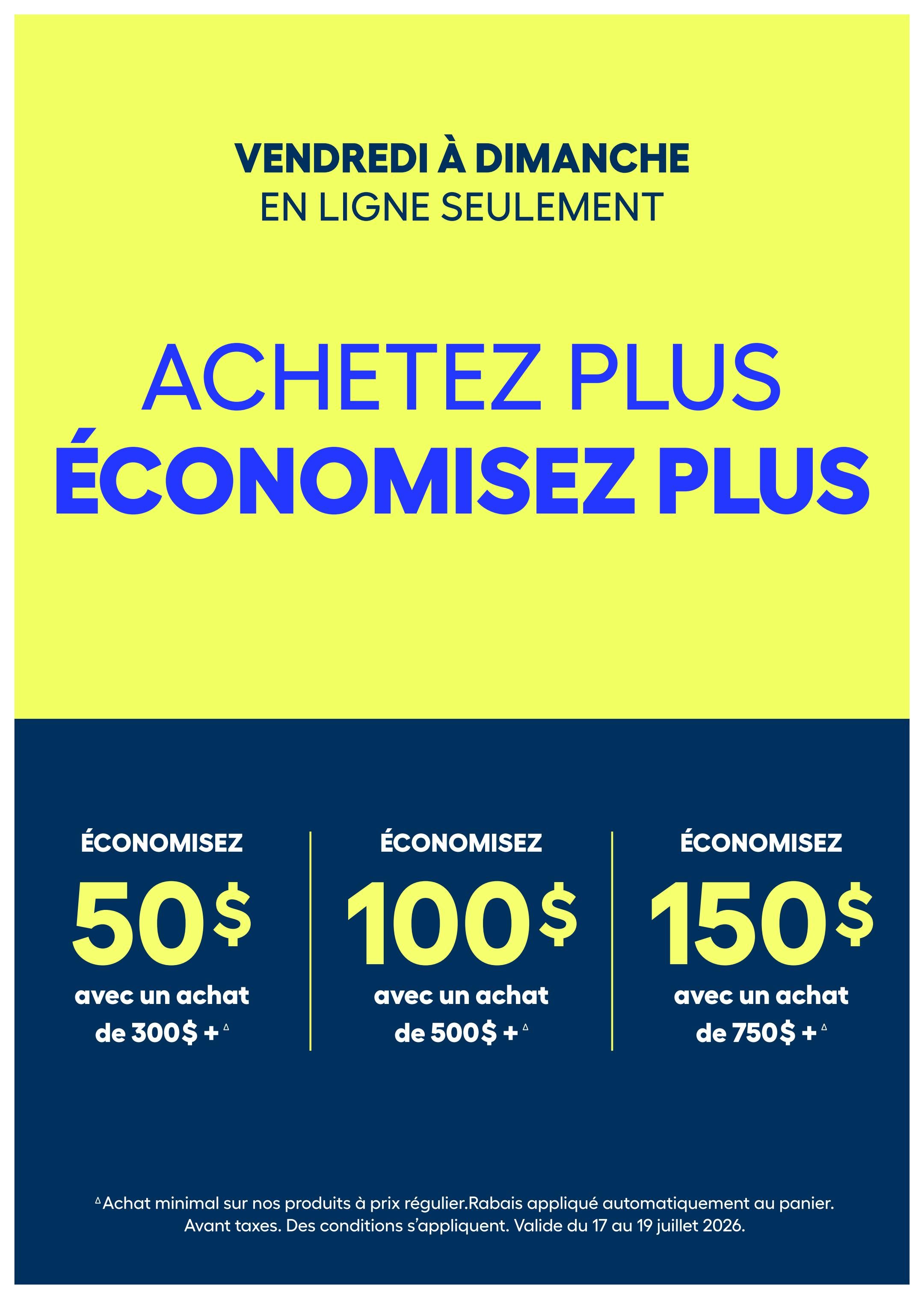 Rona & Rona+ (QC) Flyer July 16 to 29