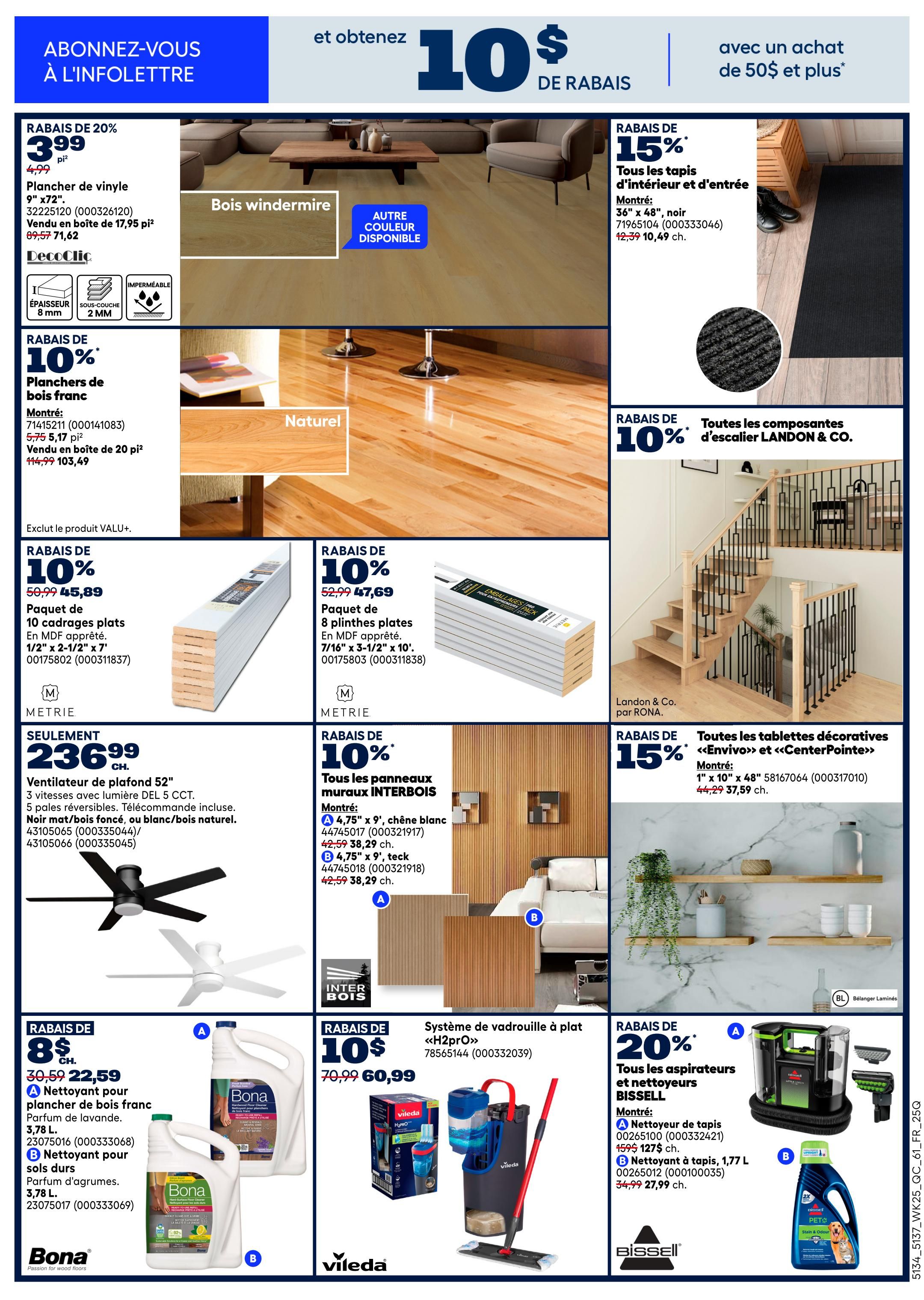 Rona & Rona+ (QC) Flyer July 16 to 29