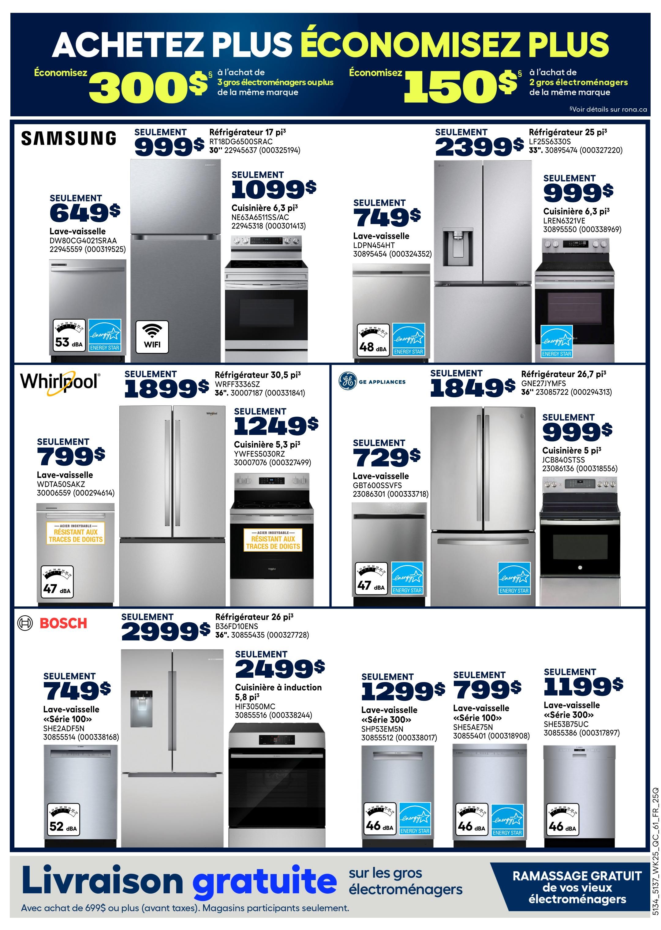 Rona & Rona+ (QC) Flyer July 16 to 29