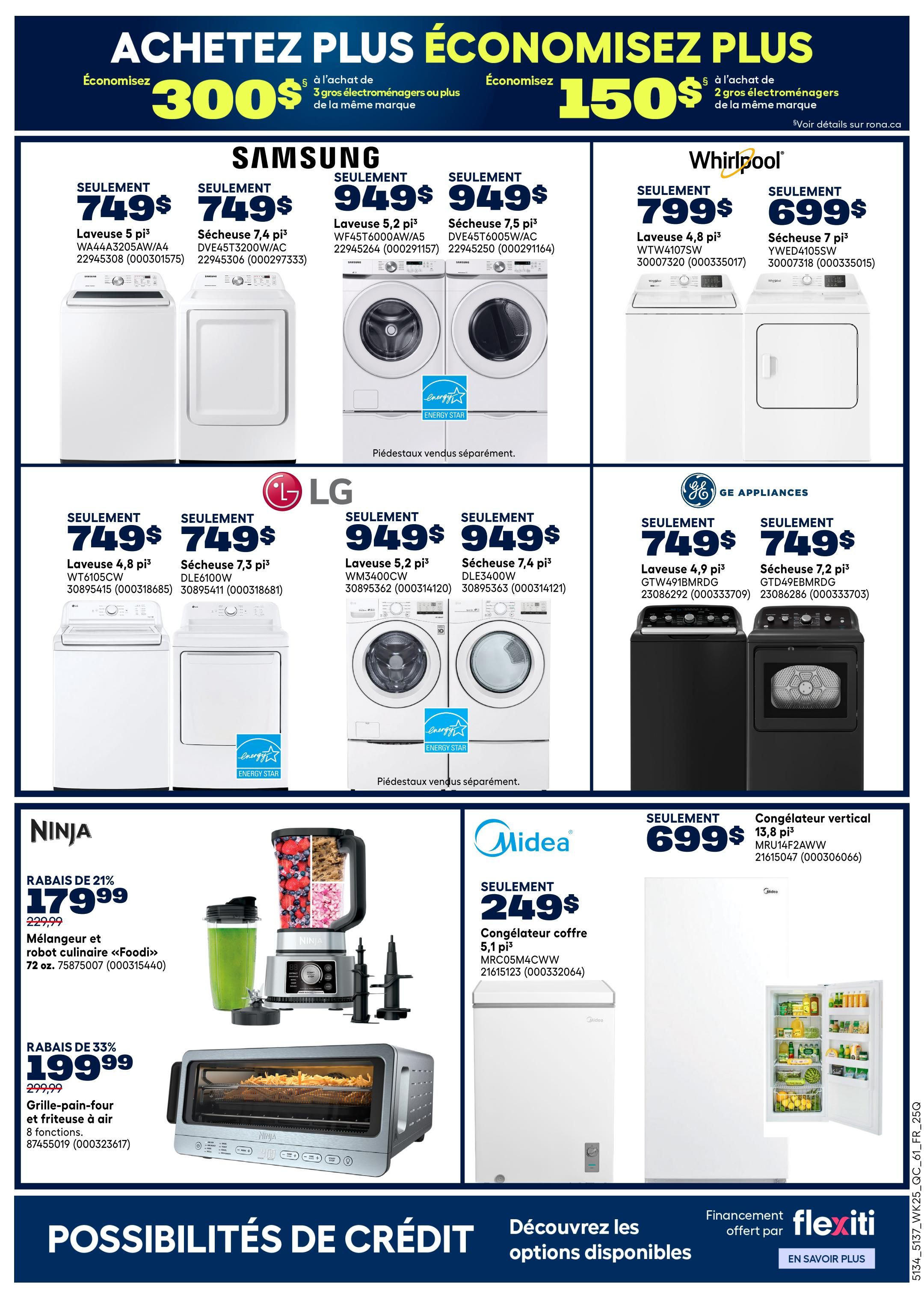 Rona & Rona+ (QC) Flyer July 16 to 29