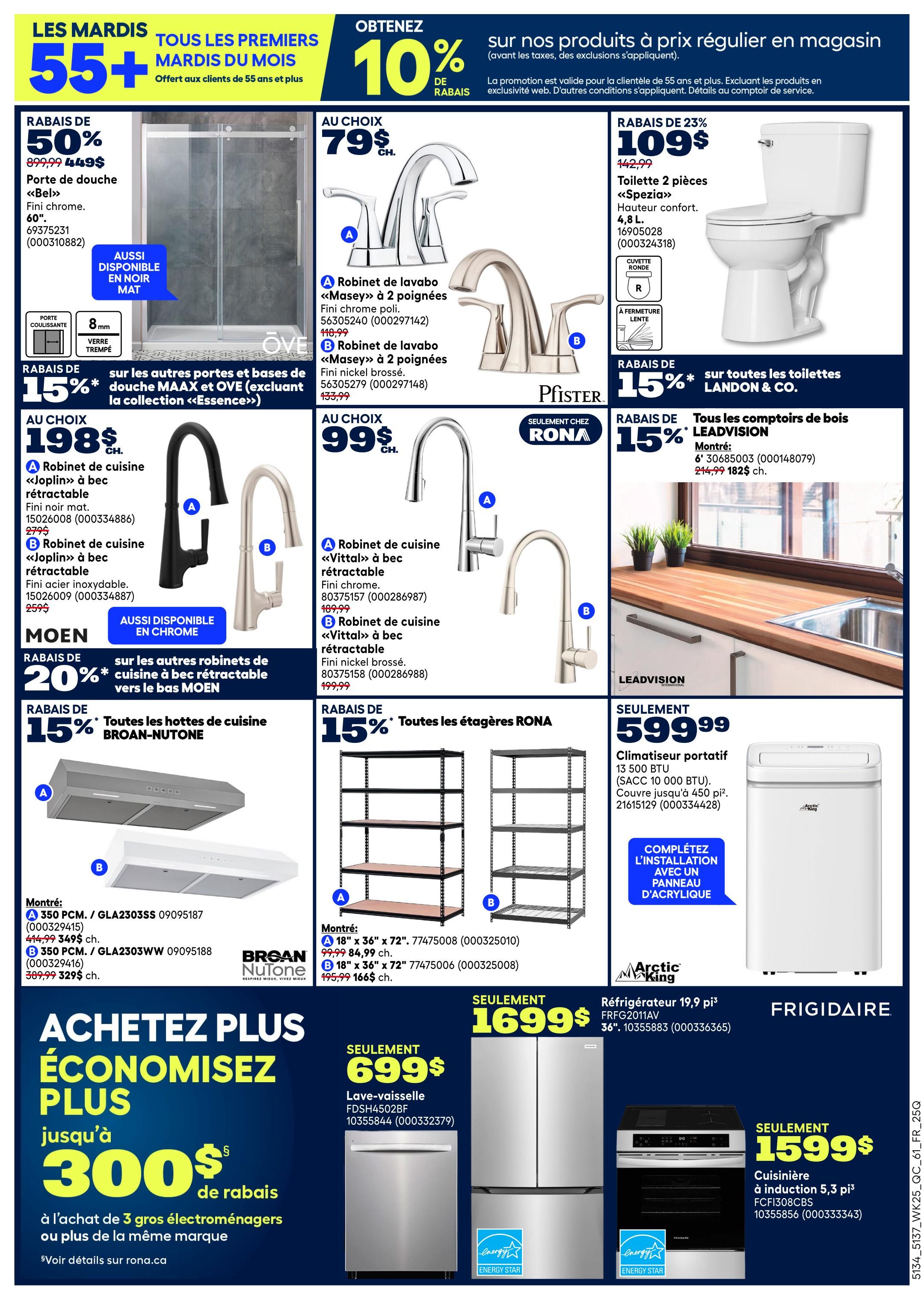 Rona & Rona+ (QC) Flyer July 16 to 29