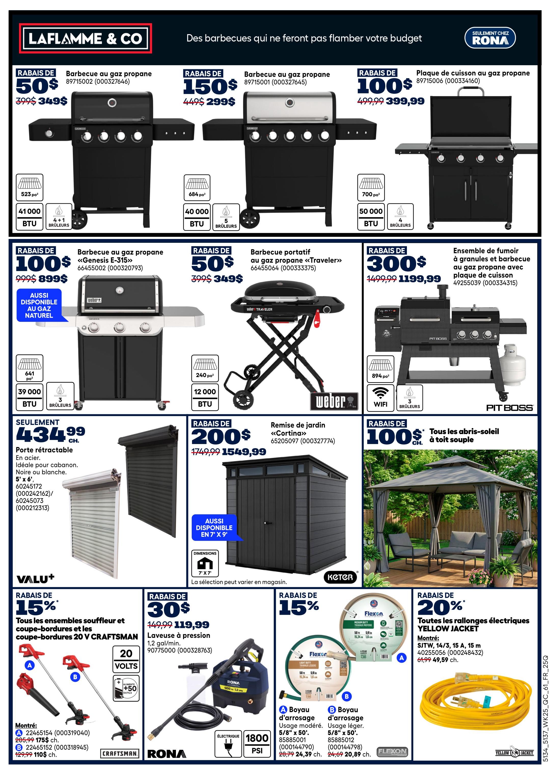 Rona & Rona+ (QC) Flyer July 16 to 29