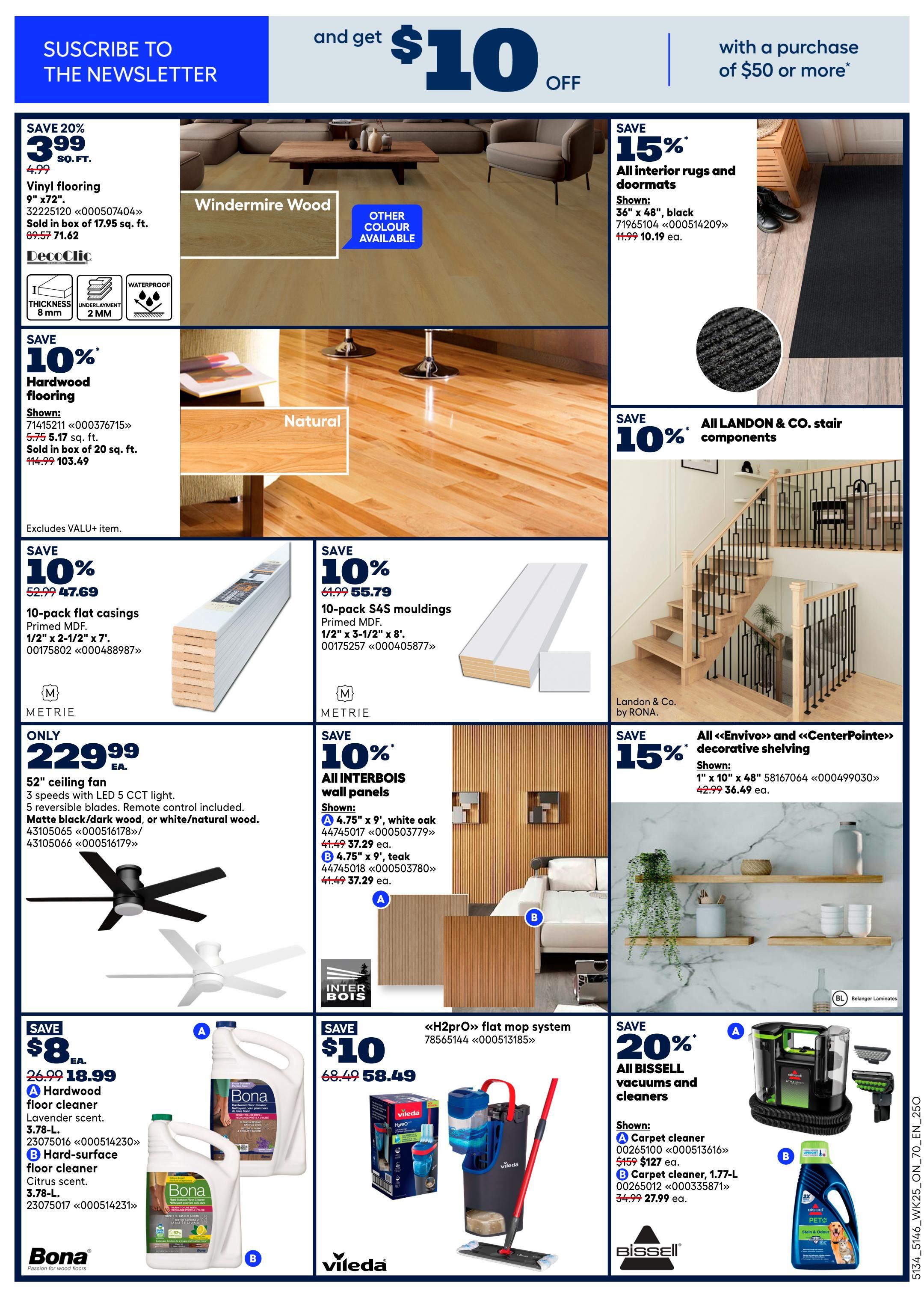 Rona & Rona+ (ON) Flyer July 16 to 29
