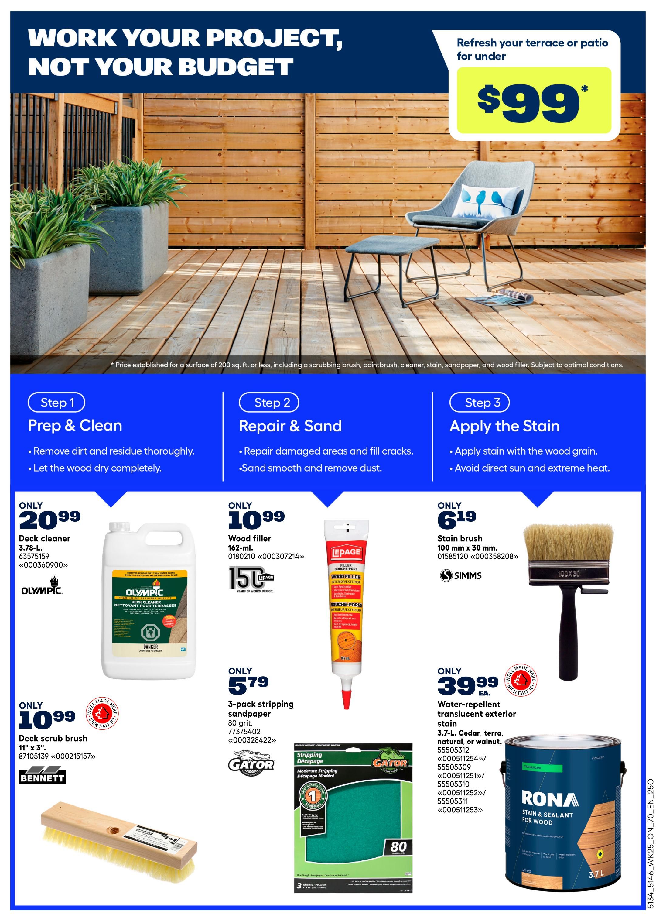 Rona & Rona+ (ON) Flyer July 16 to 29