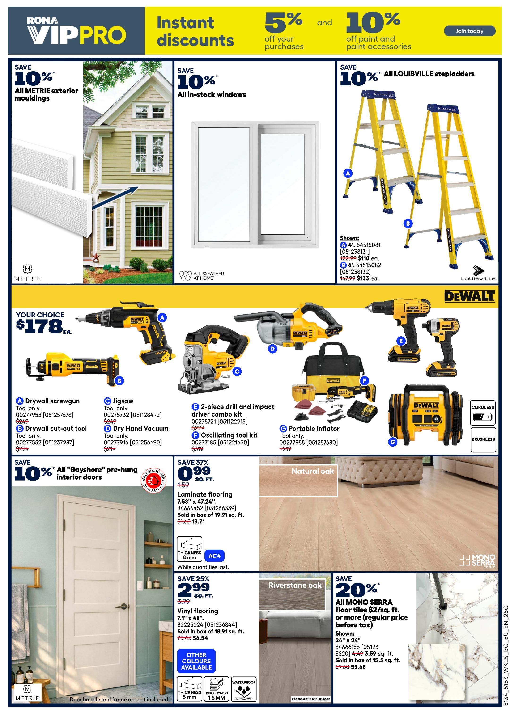 Rona & Rona+ (BC) Flyer July 16 to 29