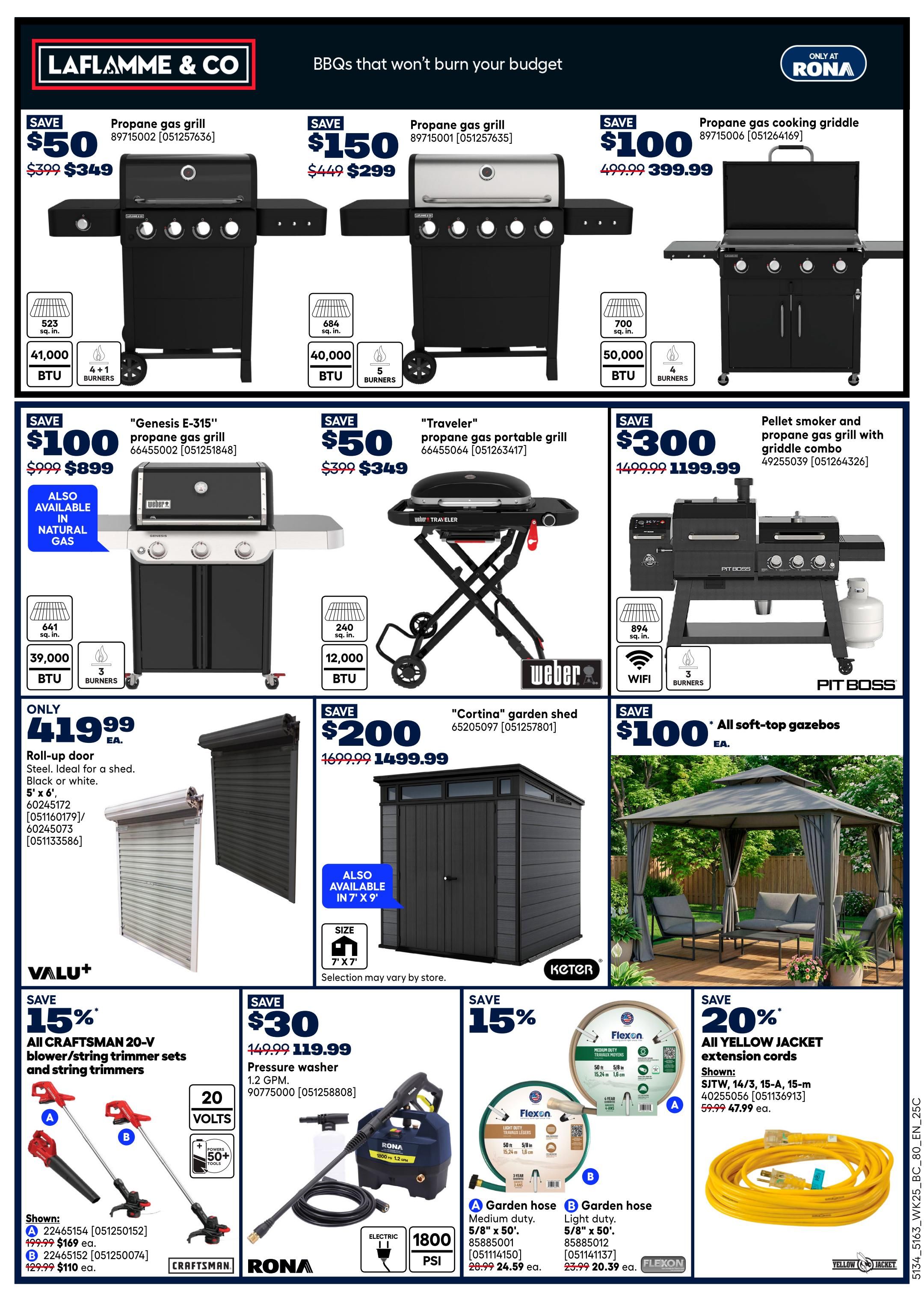 Rona & Rona+ (BC) Flyer July 16 to 29