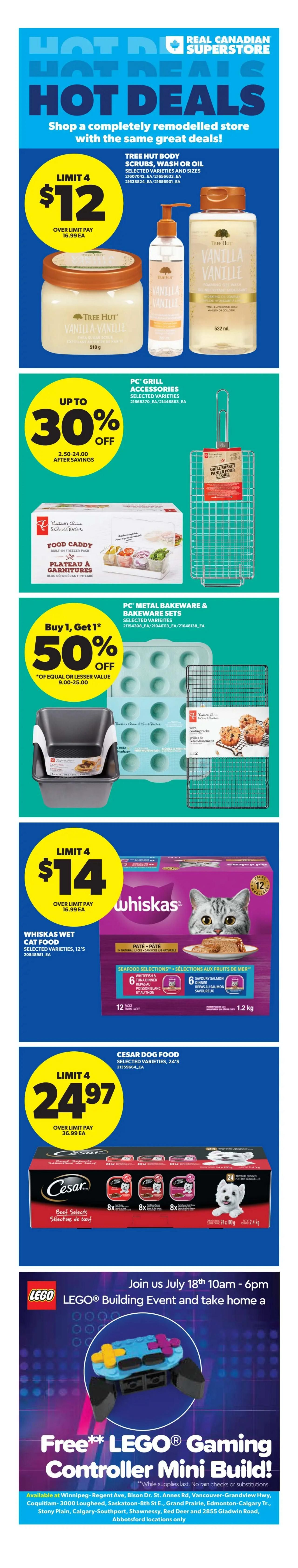 Real Canadian Superstore (West) Flyer July 16 to 22